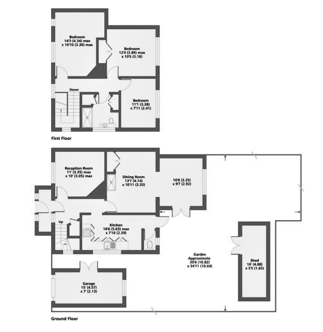 147, William Barefoot Drive, London floorplan