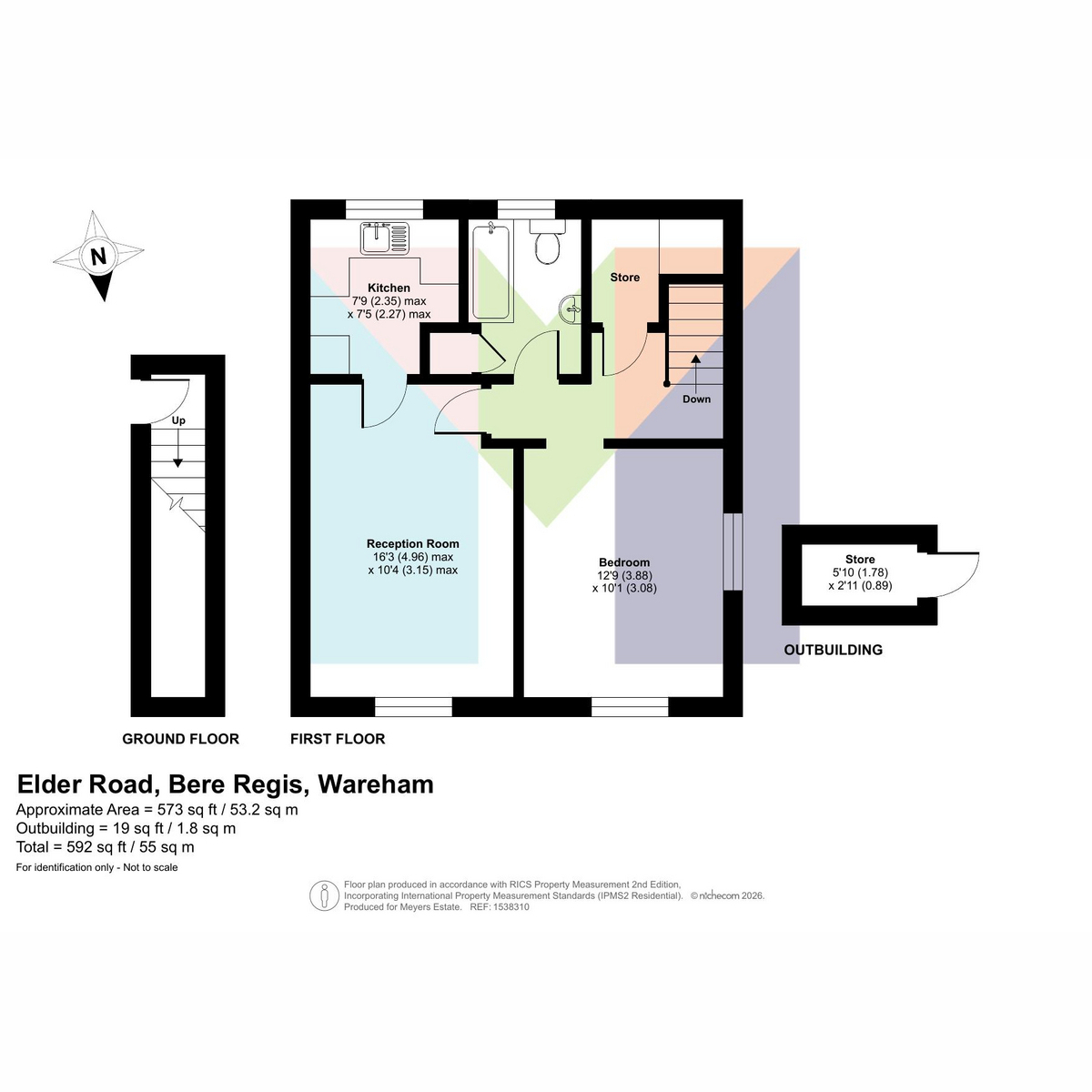 Elder Road, Wareham floorplan