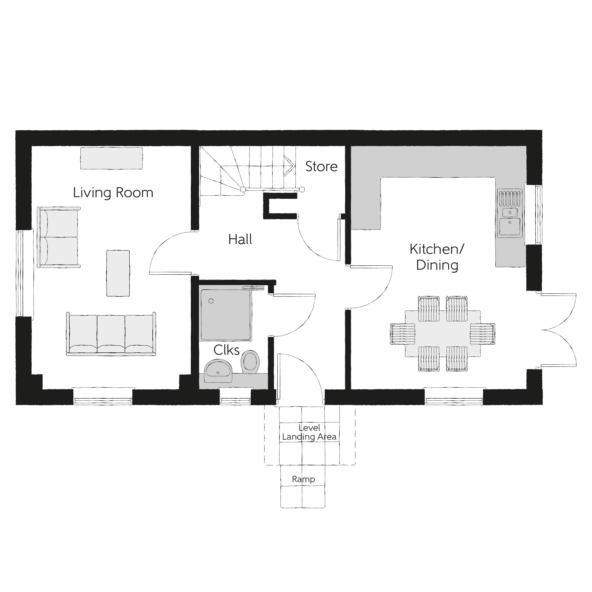 17, High Road, Trimley St Martin, Felixstowe floorplan