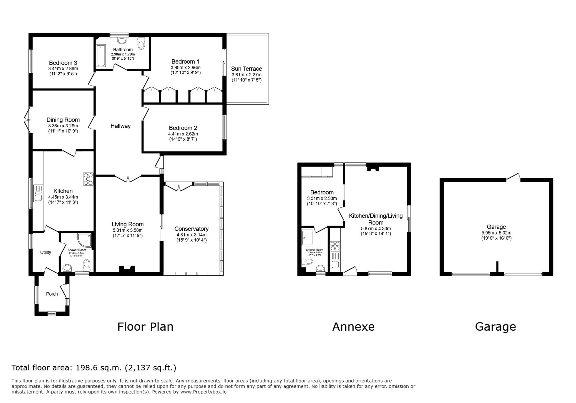Bryn Arian, Abergele floorplan
