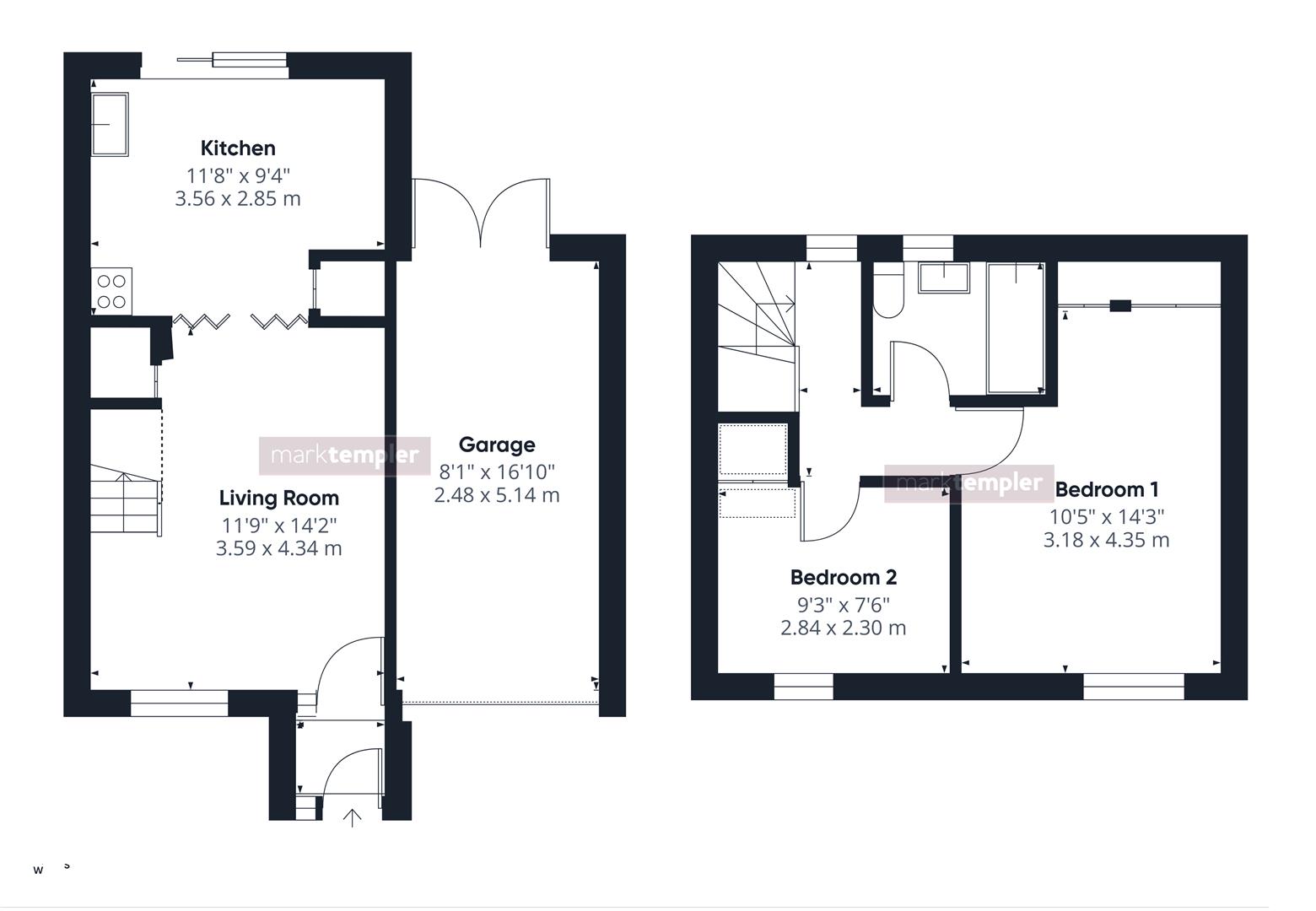 11, Staples Close, Clevedon floorplan