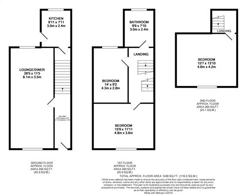 3 Bedrooms Terraced house for sale in Well Lane, Treeton, Rotherham S60