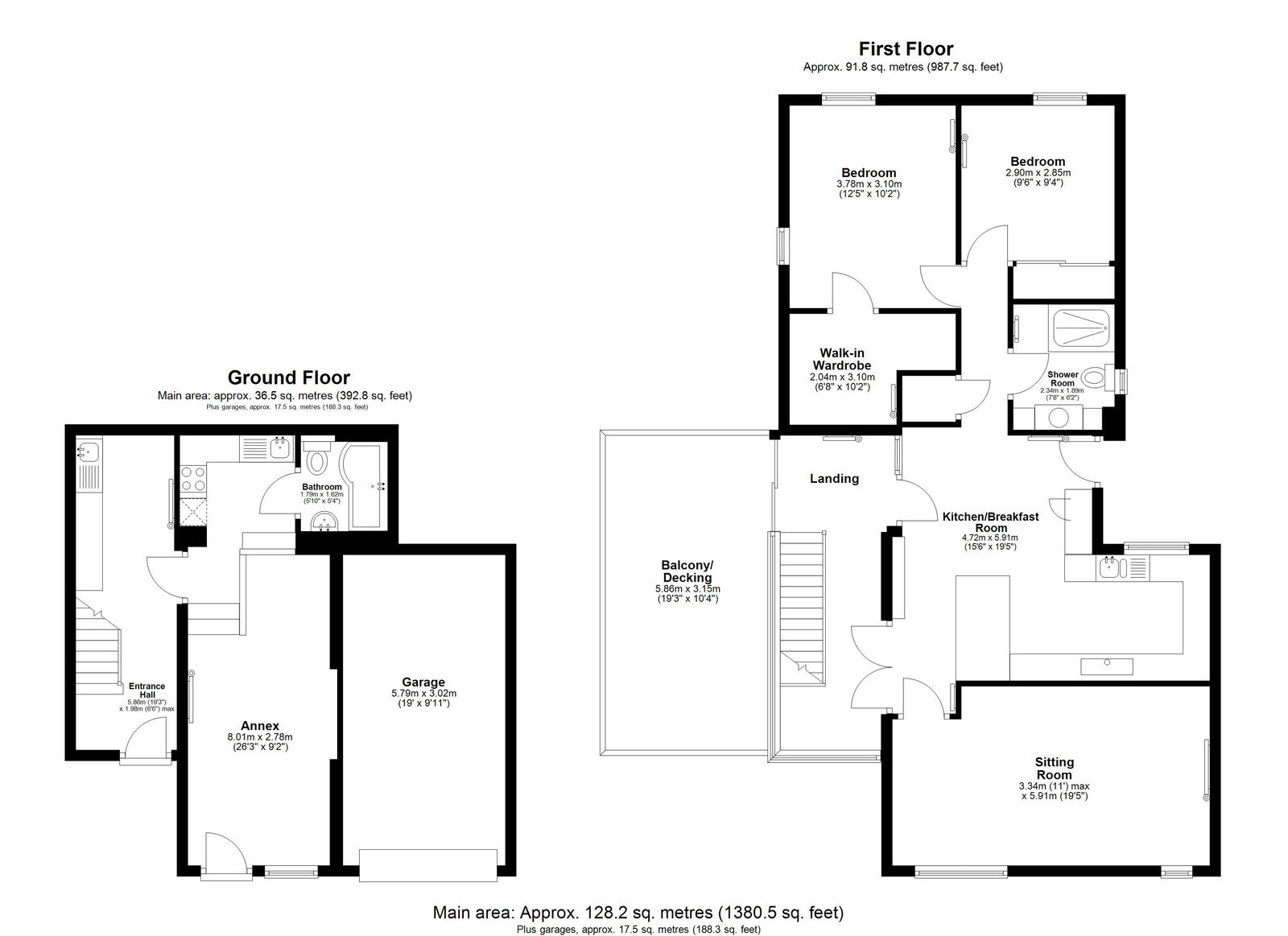 60, Sandford Leaze, Tetbury floorplan