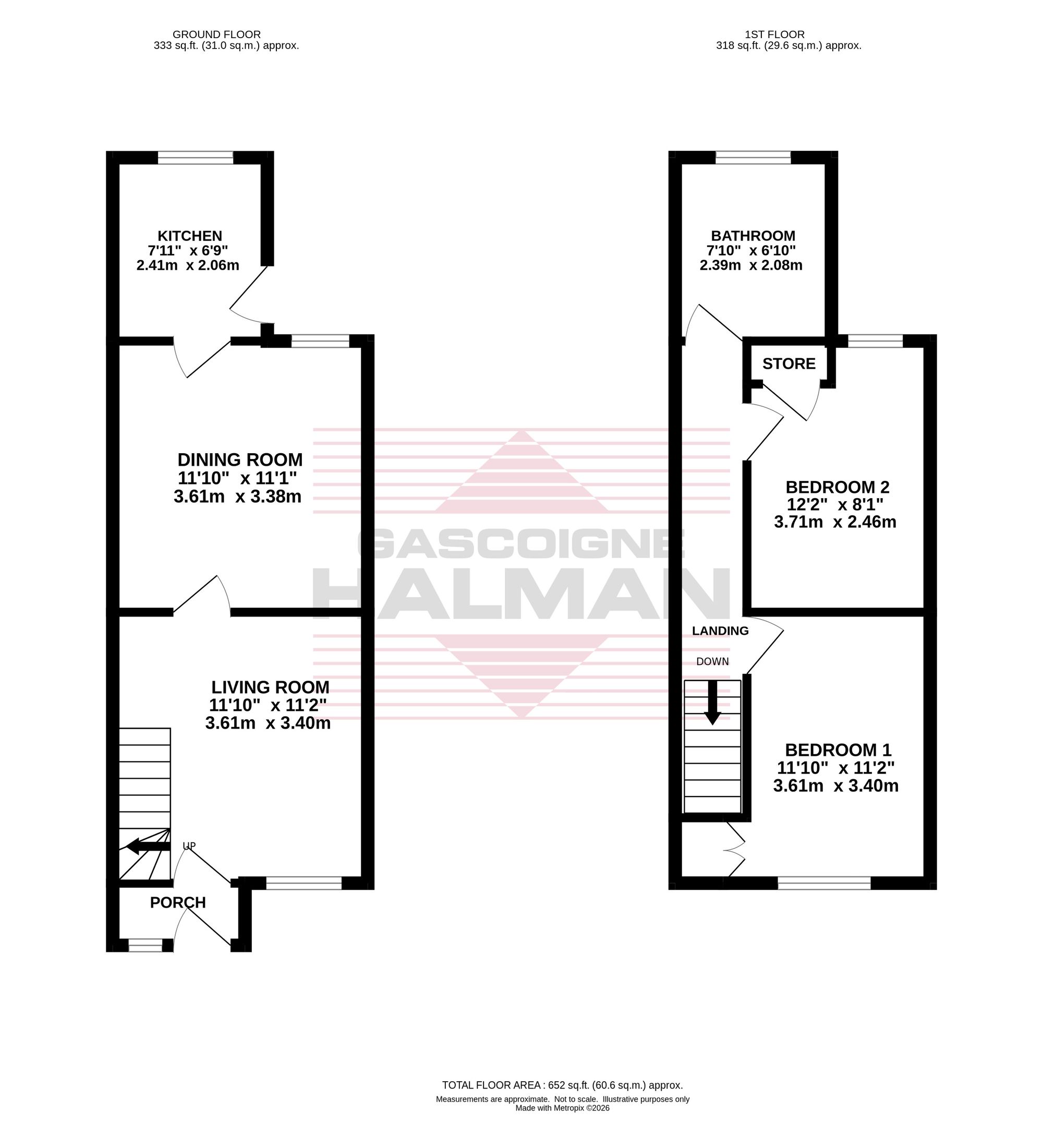 126 Acre Lane, Cheadle floorplan