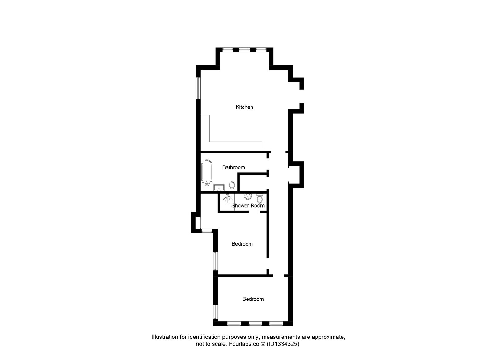 32, Great Glen Place, Inverness floorplan