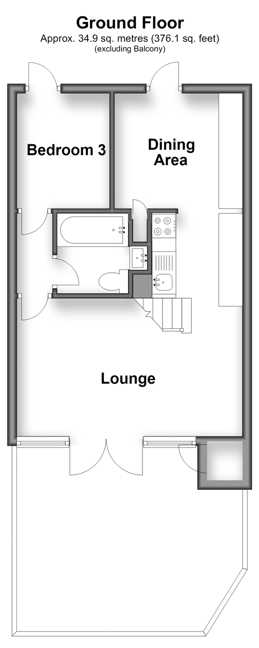 Upper Street Kingsdown, Deal floorplan