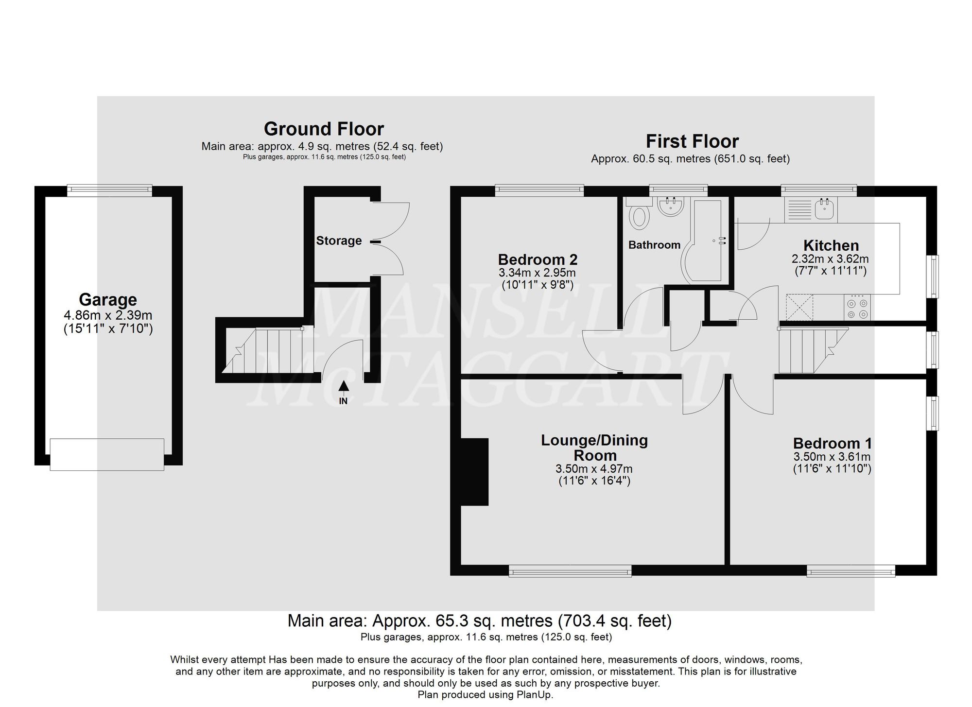 36 Fairlawns, Horley floorplan