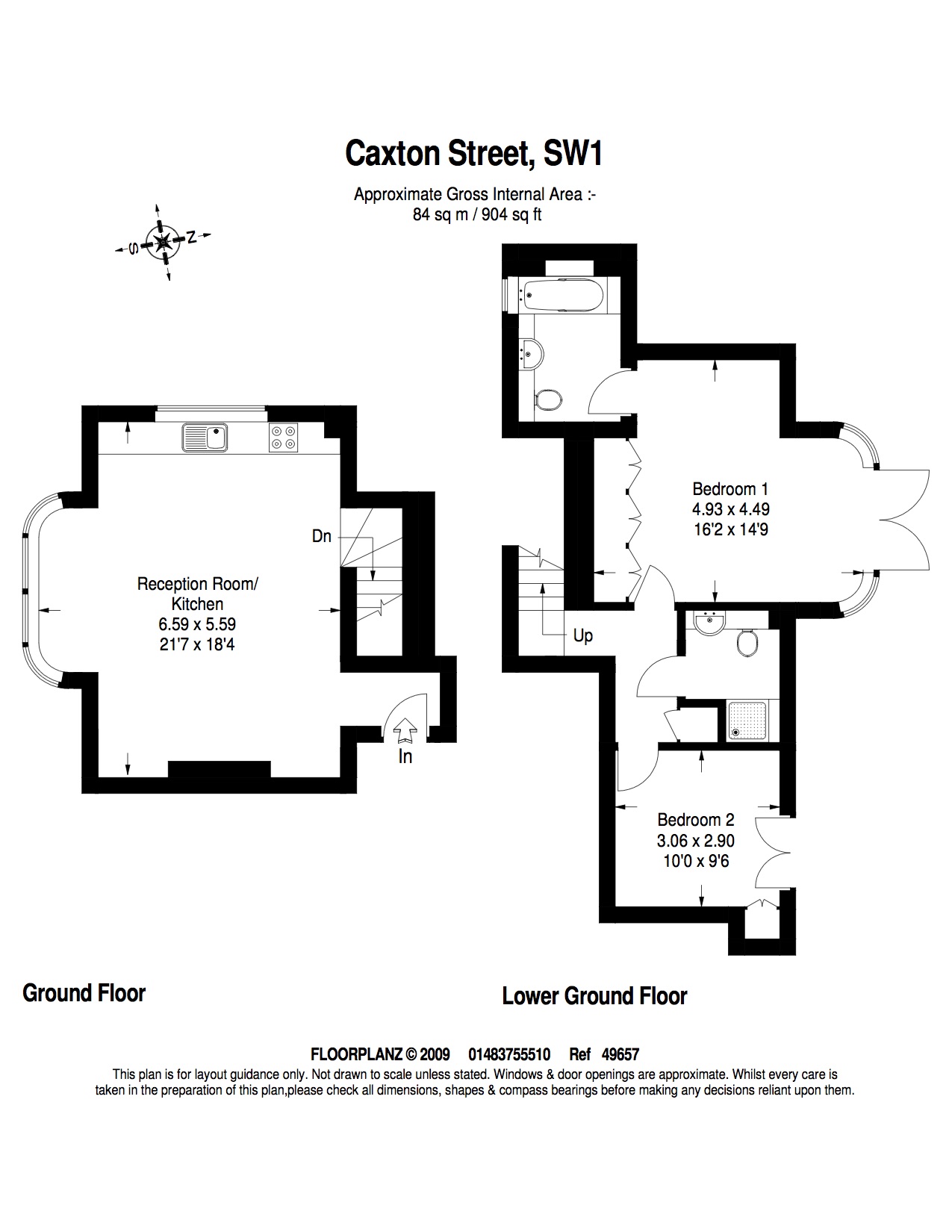 2 Bedrooms Flat to rent in Caxton Hall, Central Westminster SW1H