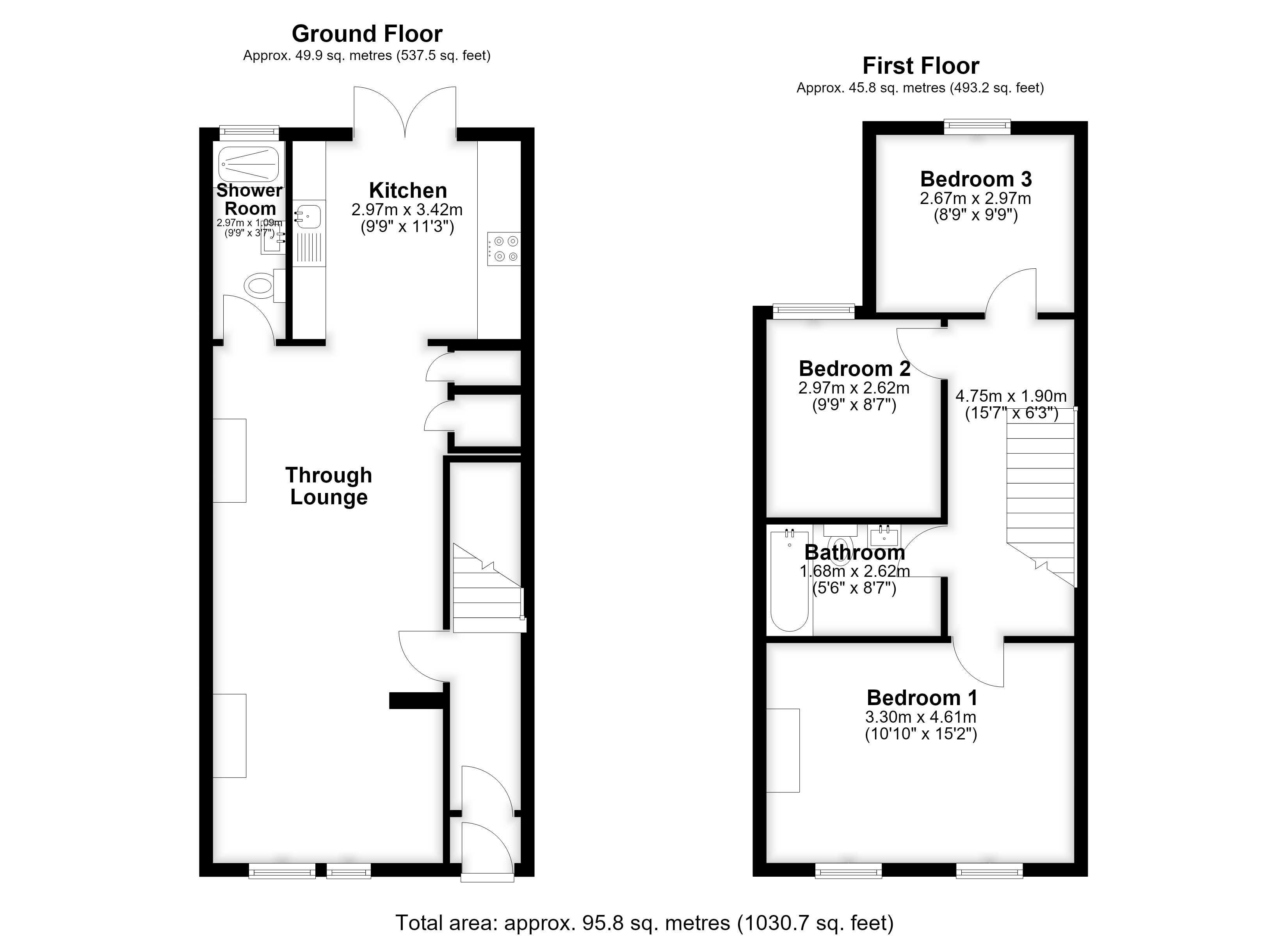 56, Hurst Road, Northumberland Heath floorplan