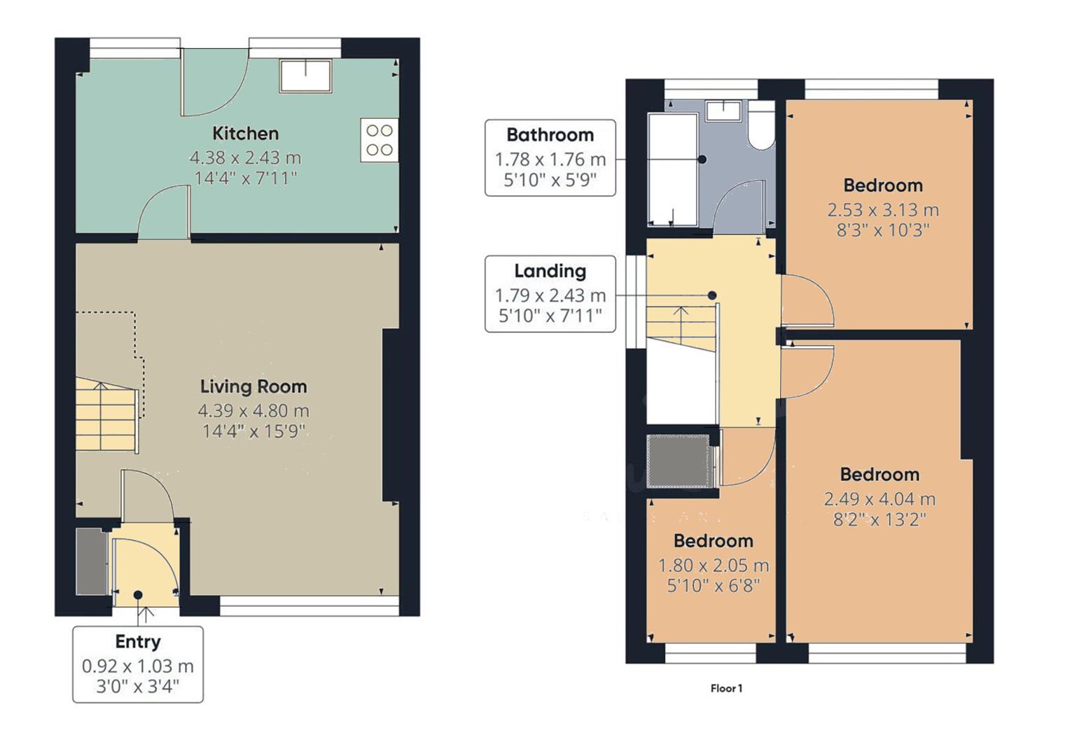 58, Ilfracombe Road, St. Helens floorplan