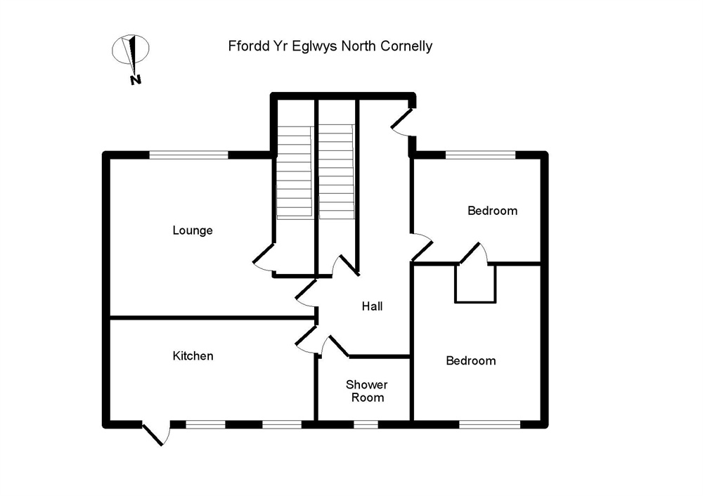 2 Bedrooms Flat for sale in Ffordd Yr Eglwys, North Cornelly, Bridgend, Mid Glamorgan CF33