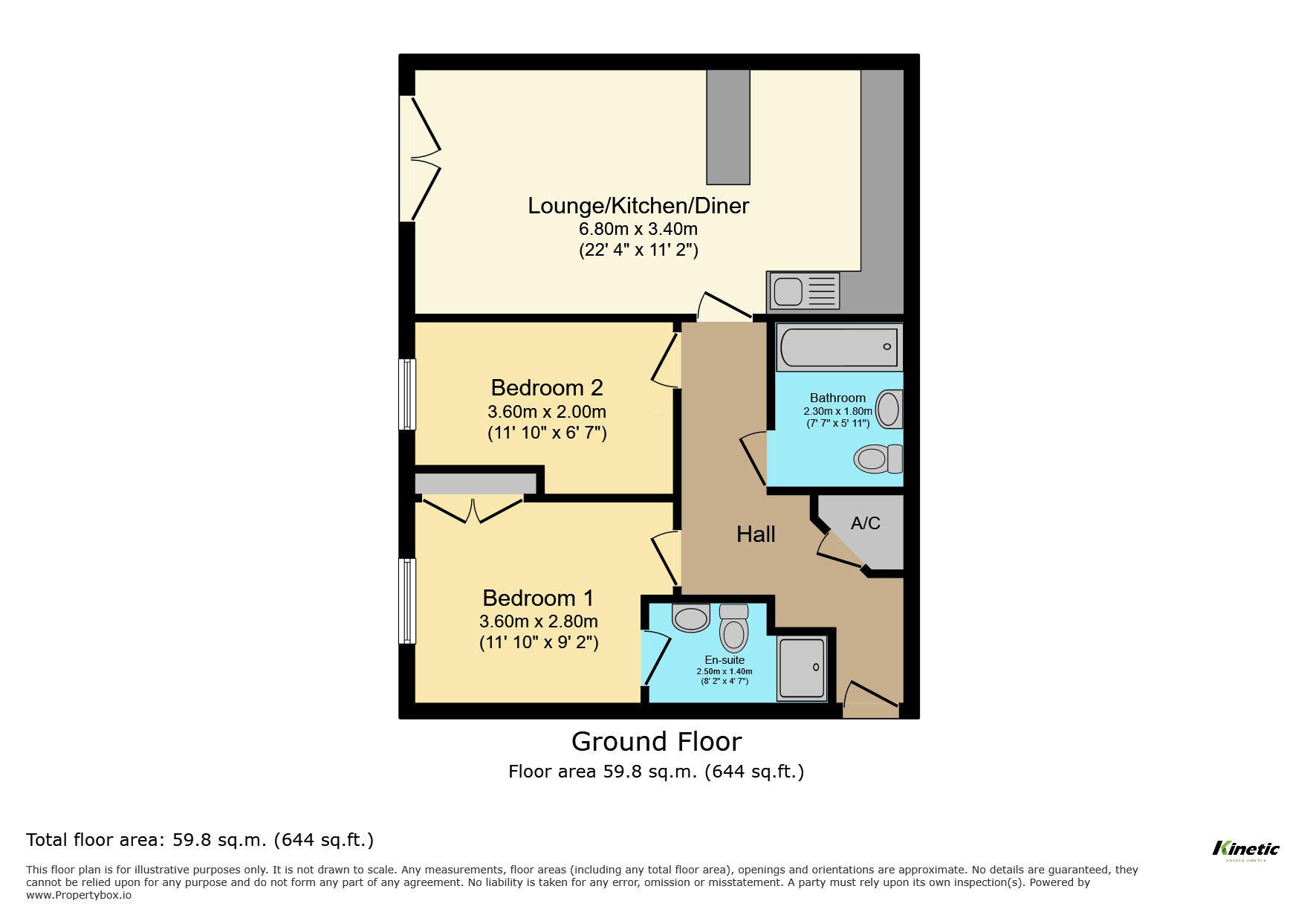 Apartment 113, Palatine House, Lincoln floorplan