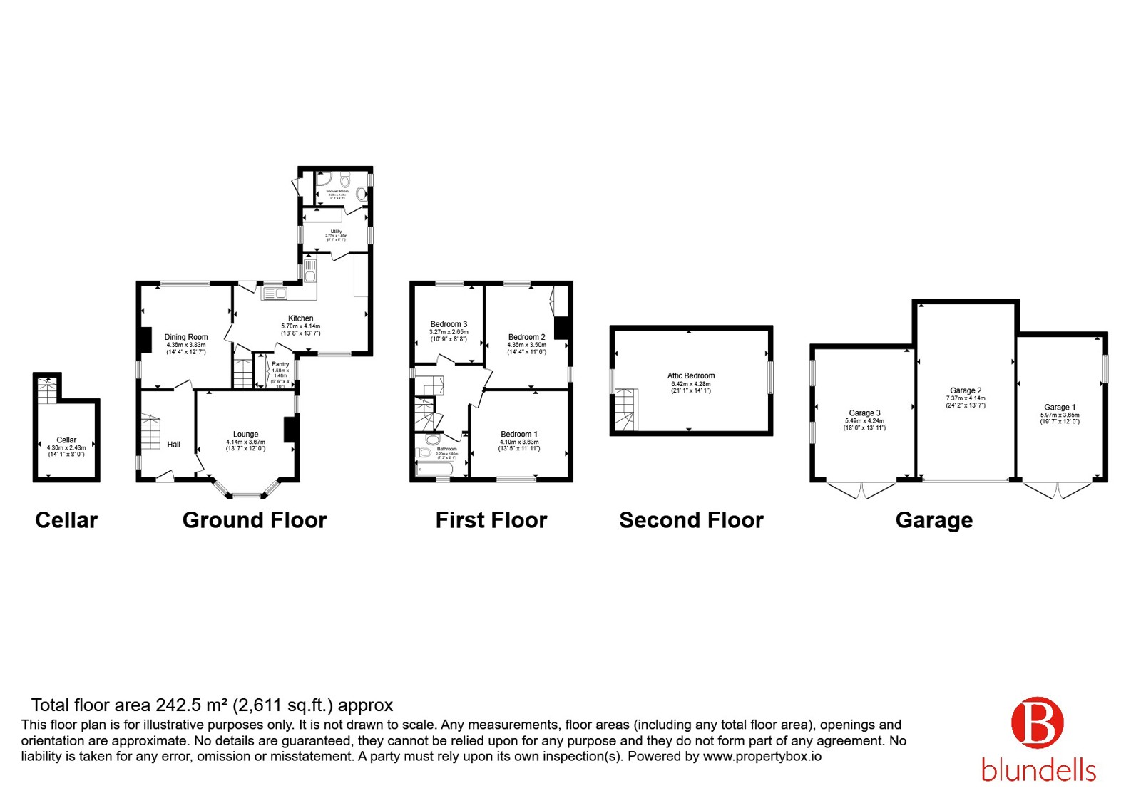 55, Vicar Lane, Sheffield floorplan