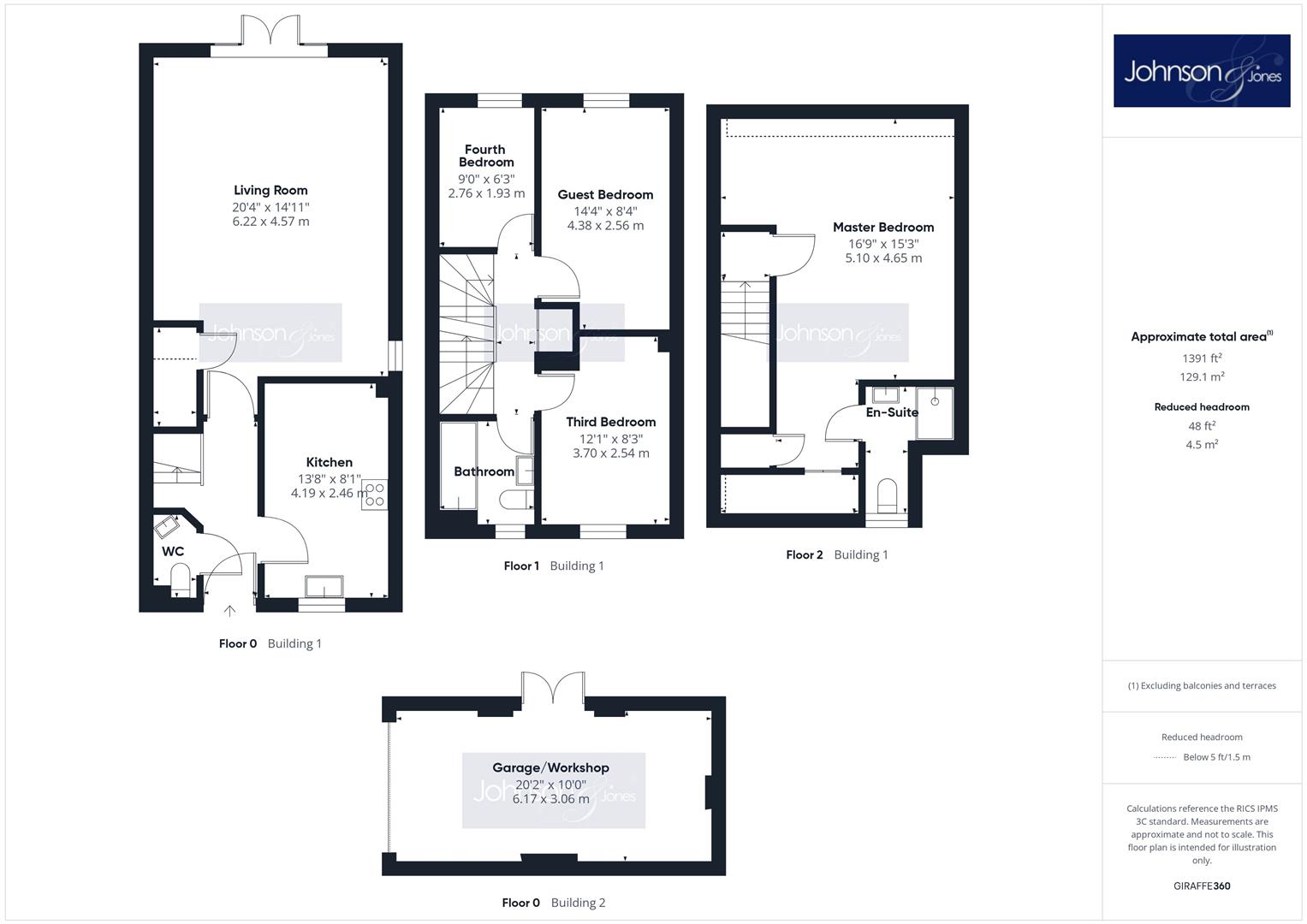 8, Cartwright Drive, Chertsey floorplan
