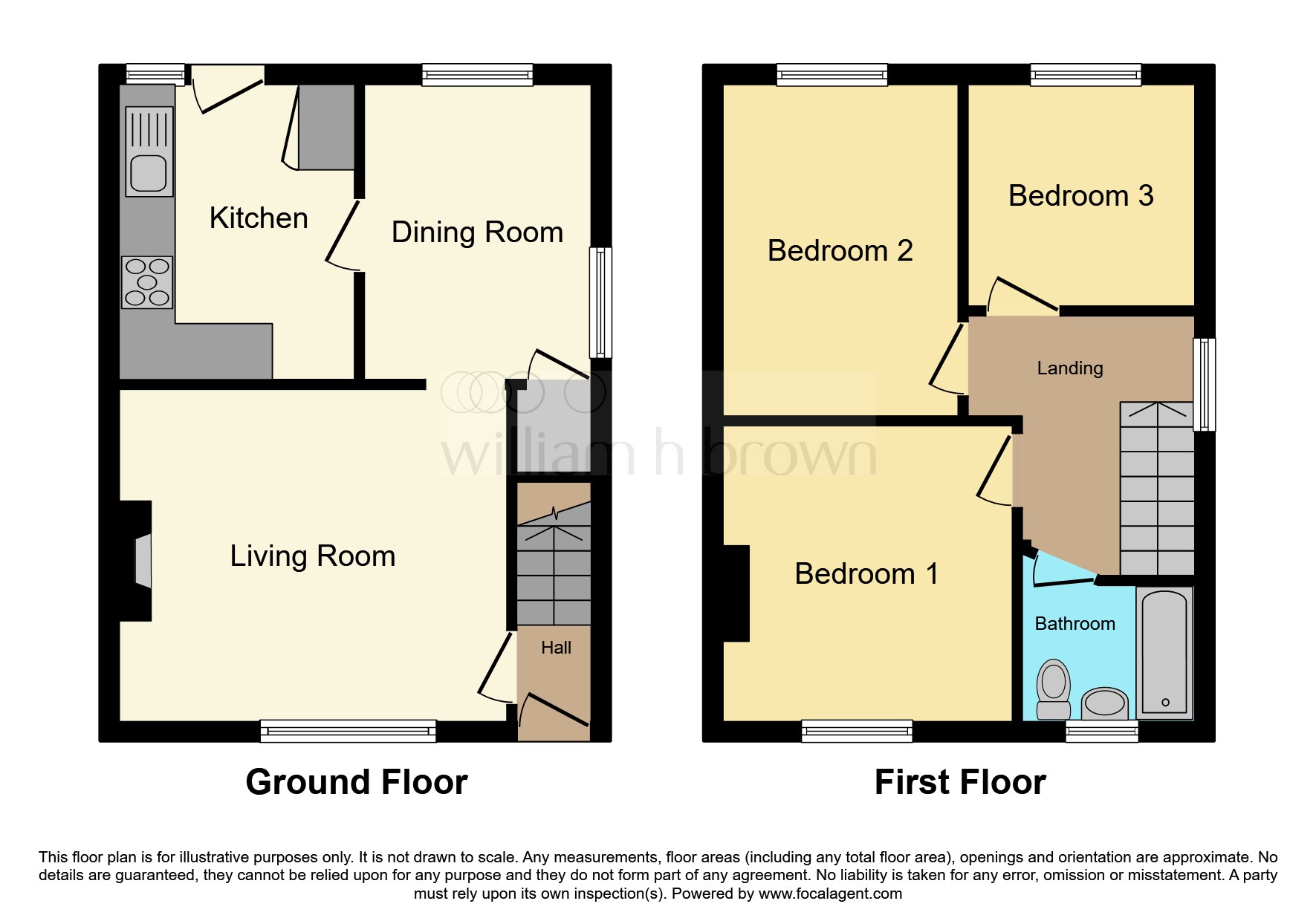 24, Greenside Avenue, Barnsley floorplan