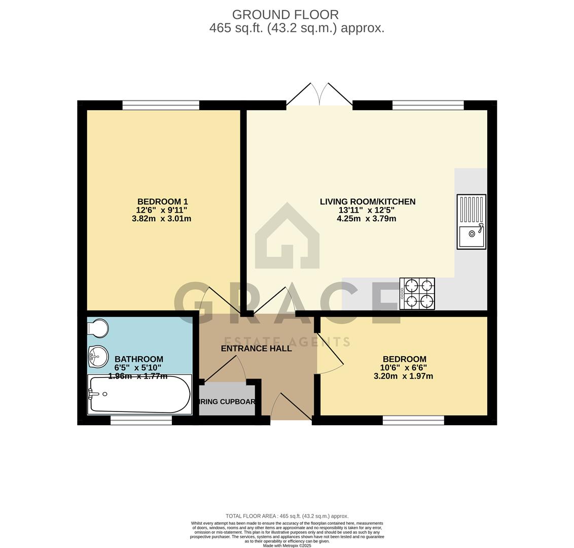 399, Foxhall Road, Ipswich floorplan