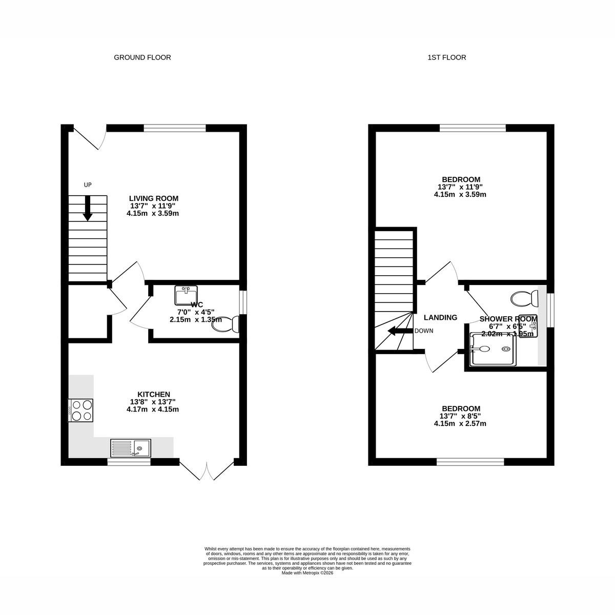 27, Rowan Gardens, Conon Bridge floorplan