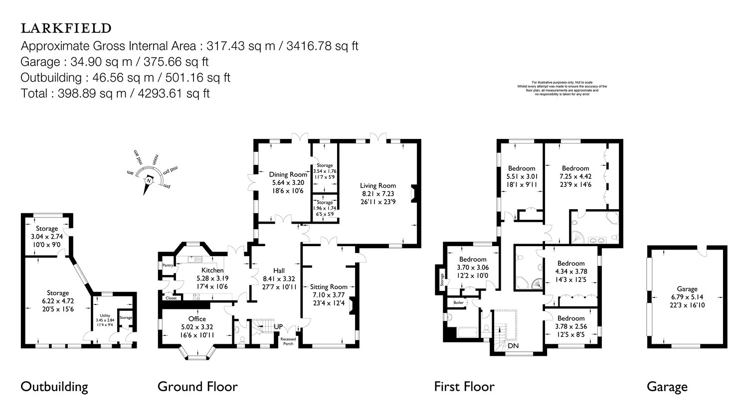5 Bedrooms Detached house for sale in Naburn Lane, Fulford, York YO19