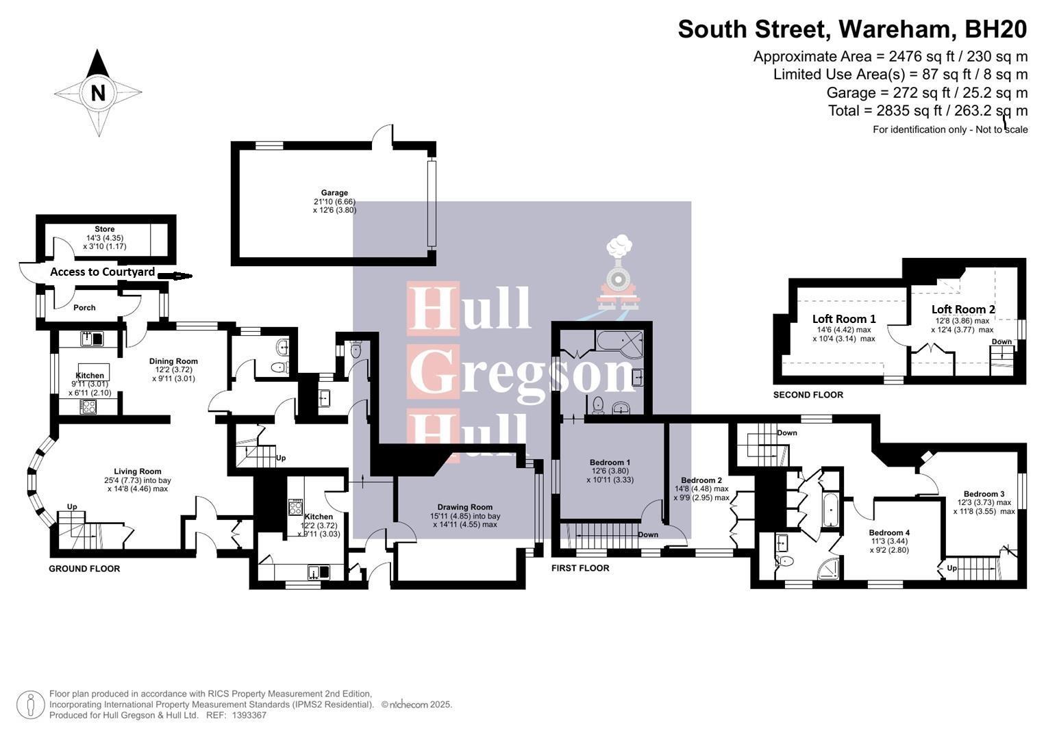 26 & 26a, South Street, Wareham floorplan