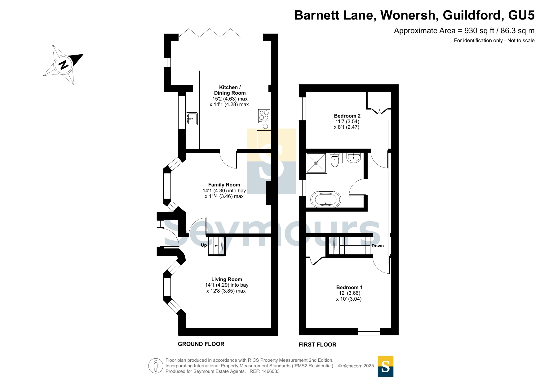 One Barnett Cottages,, Barnett Lane, Guildford floorplan