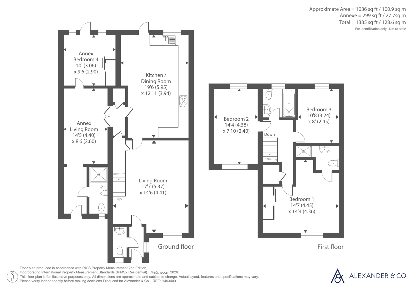 27, Castle Mount, Northamptonshire floorplan