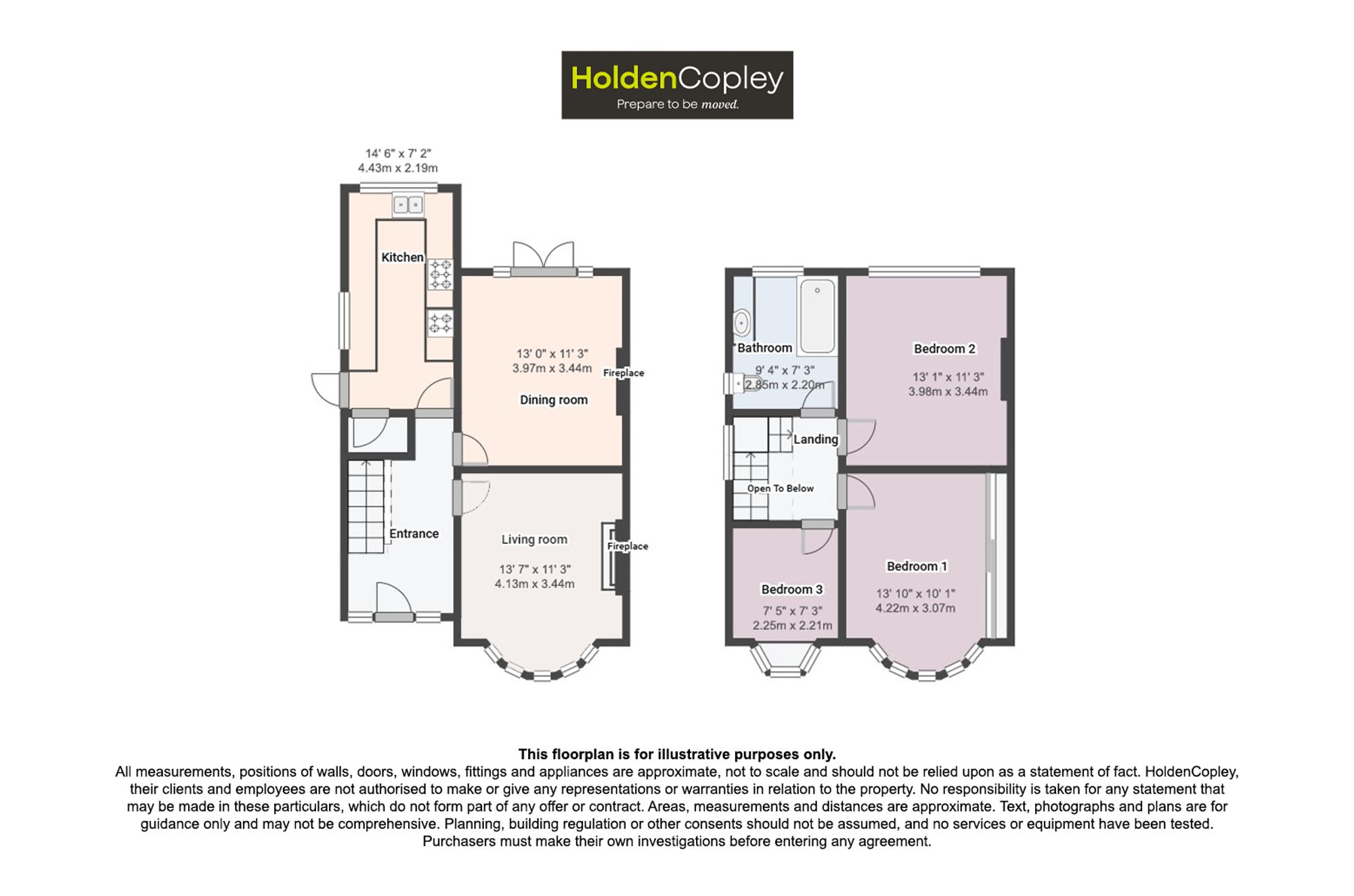 71 Edgware Road, Nottingham floorplan