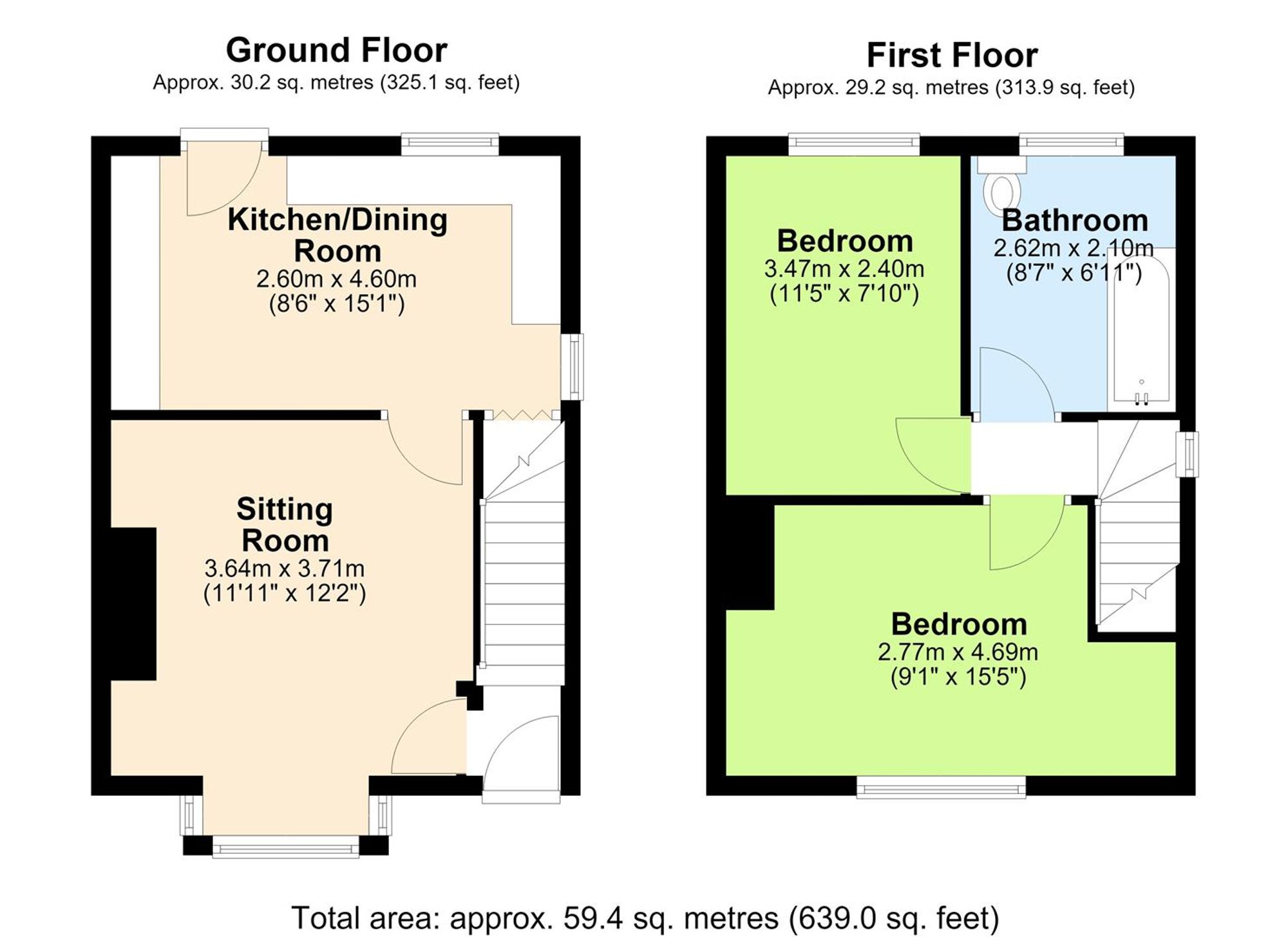 21 Gilbert Street, Wigan floorplan