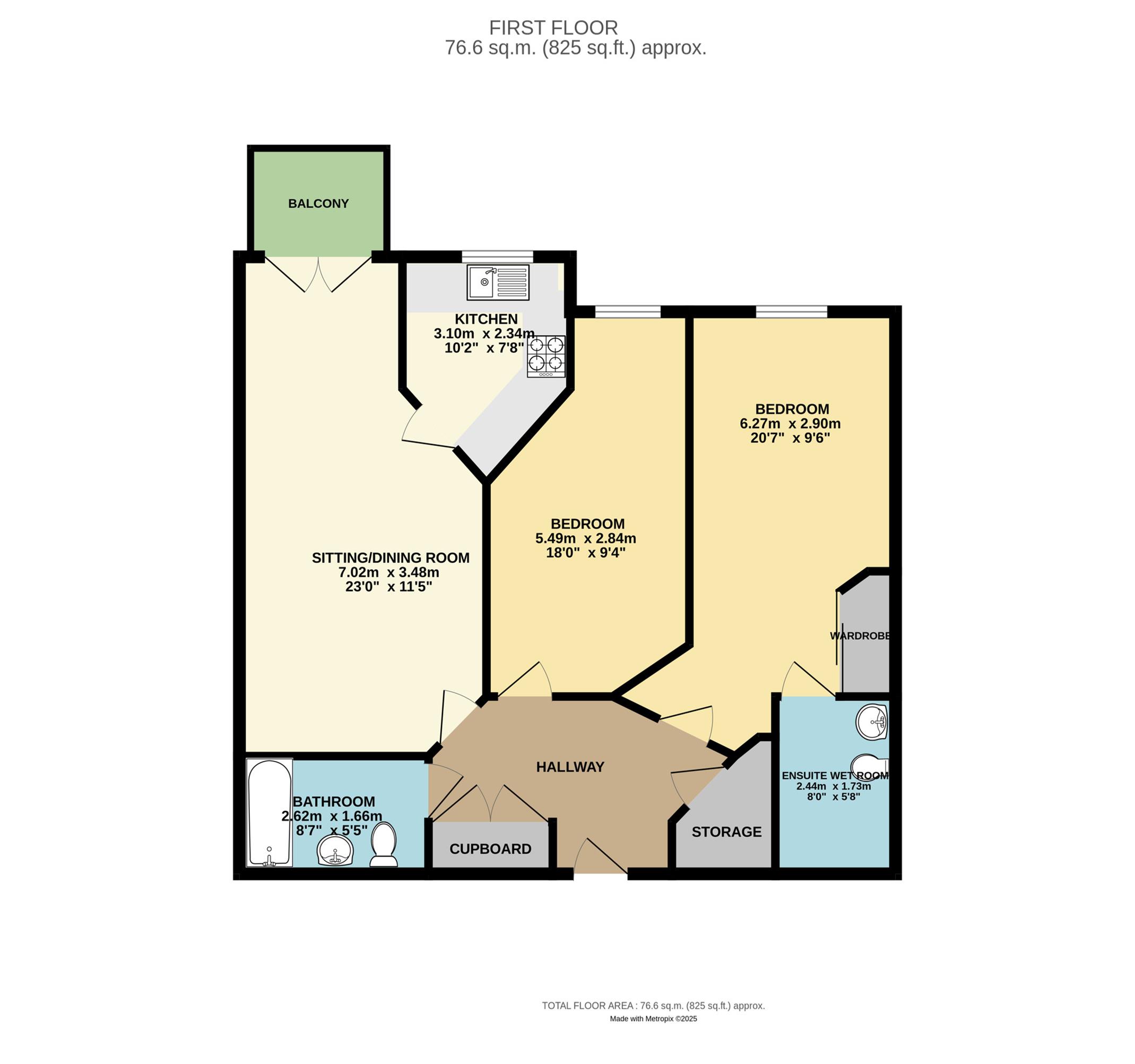 Flat 20, Adlington House, 27, Nelstrop Road, Stockport floorplan