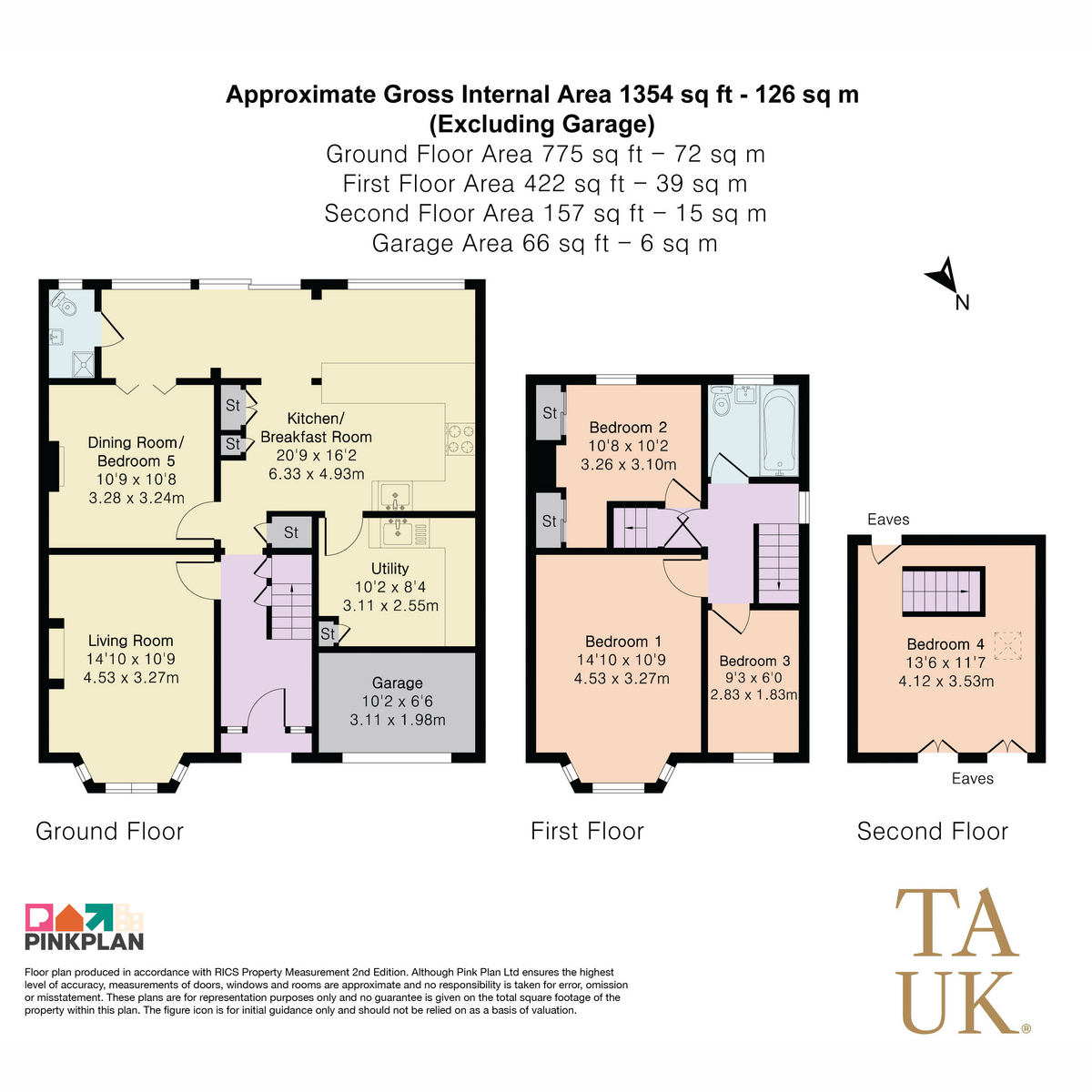 63, Kennedy Road, Southampton floorplan