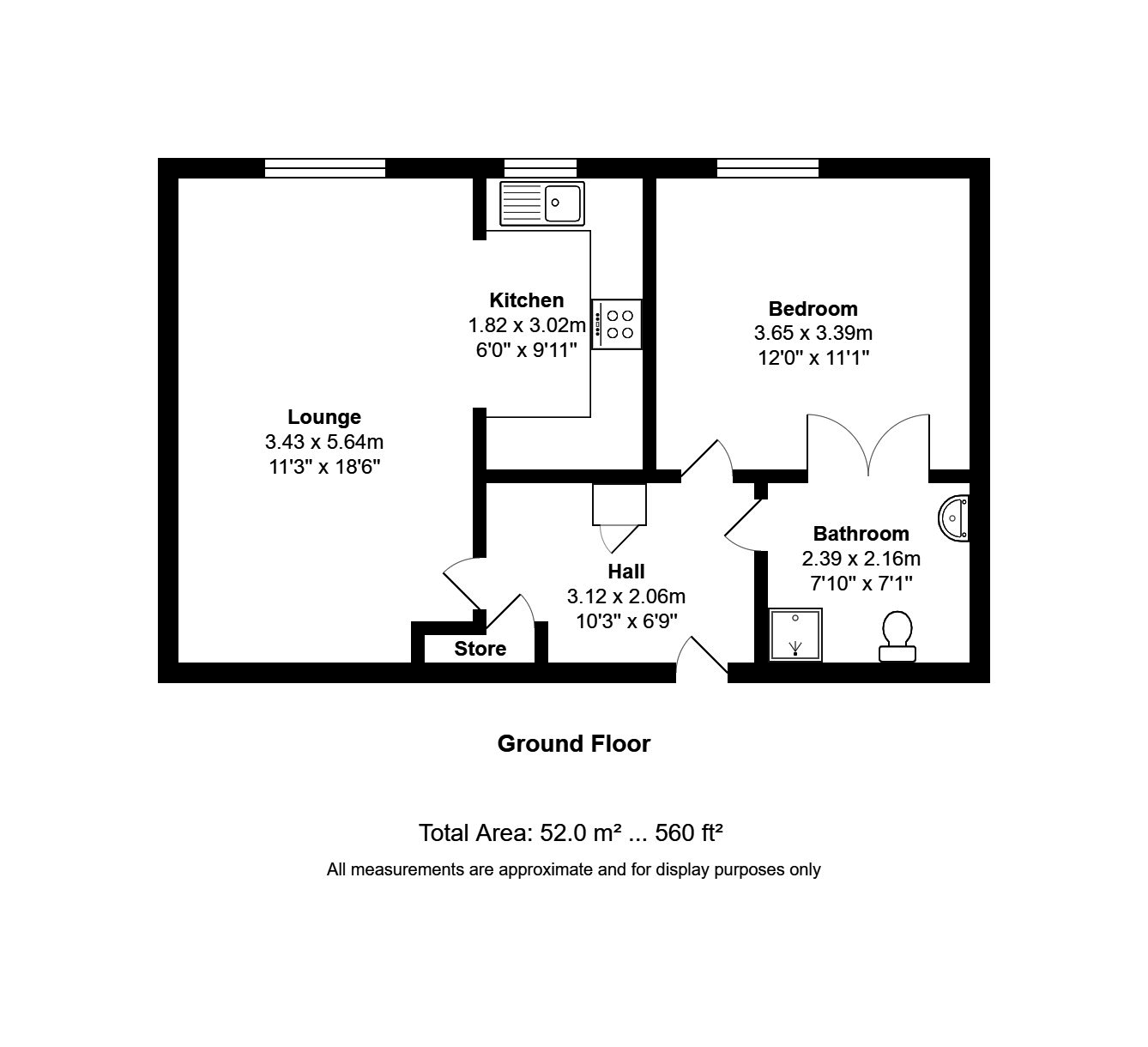 Baldwin Lane, Clayton, Bradford BD14, 1 bedroom property for sale