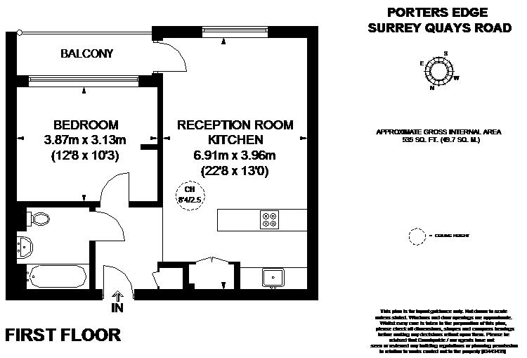 1 Bedrooms Flat to rent in Surrey Quays Road, London SE16