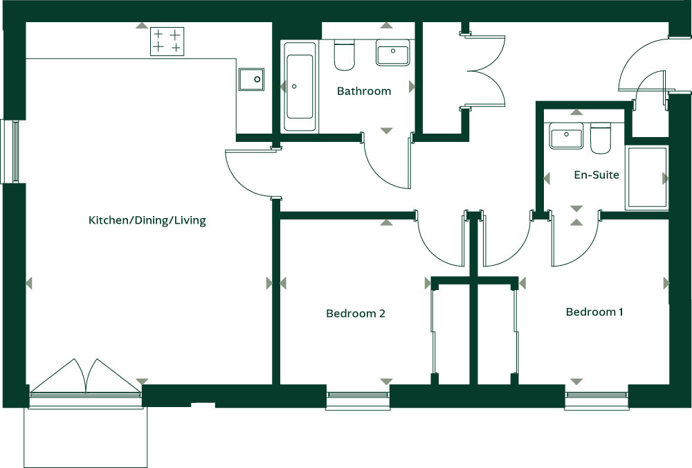 Plot 68 - The Wireworks,, Plot 68 - The Wireworks, East Lothian floorplan
