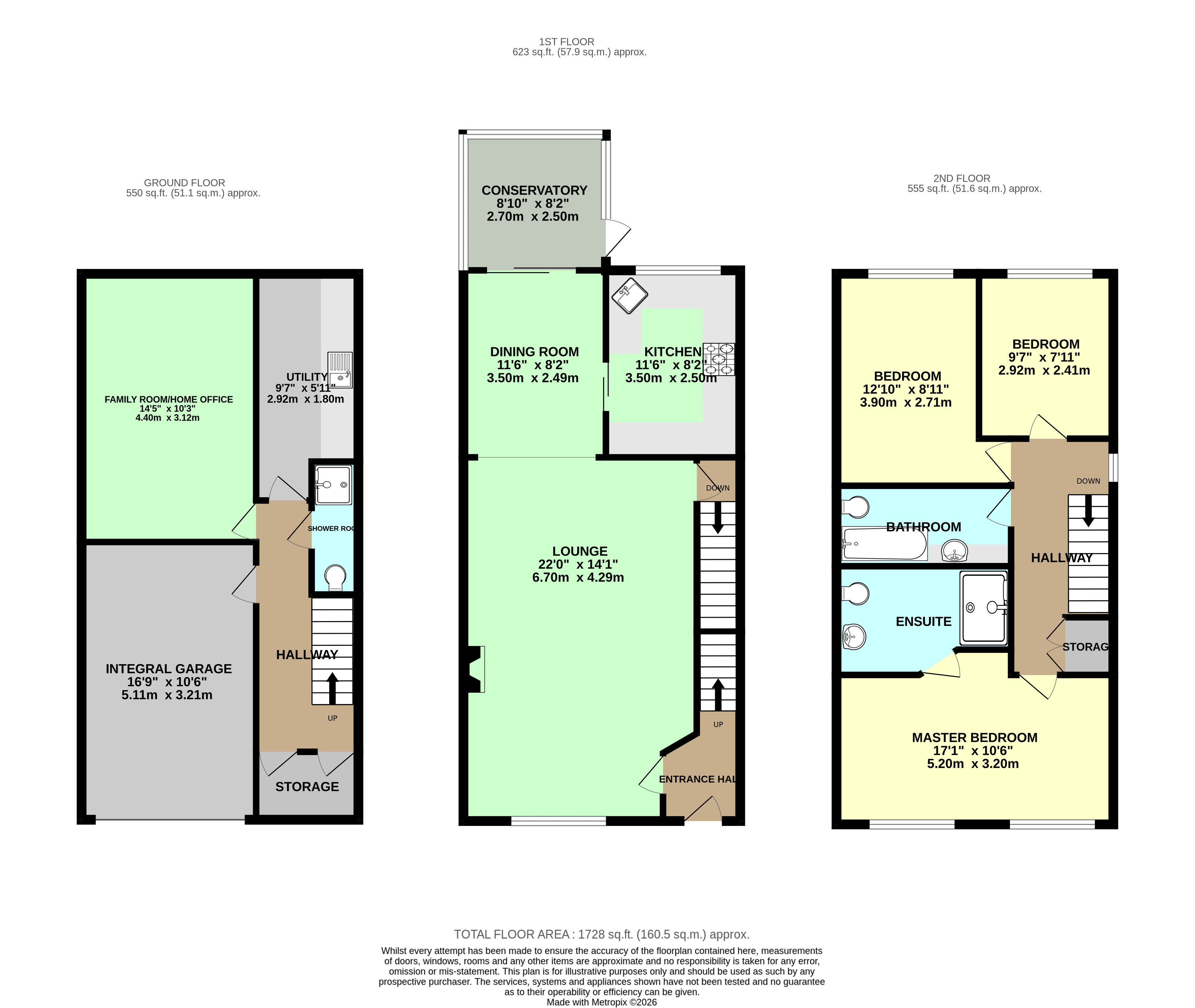 5, Belgravia Gardens, Leeds floorplan