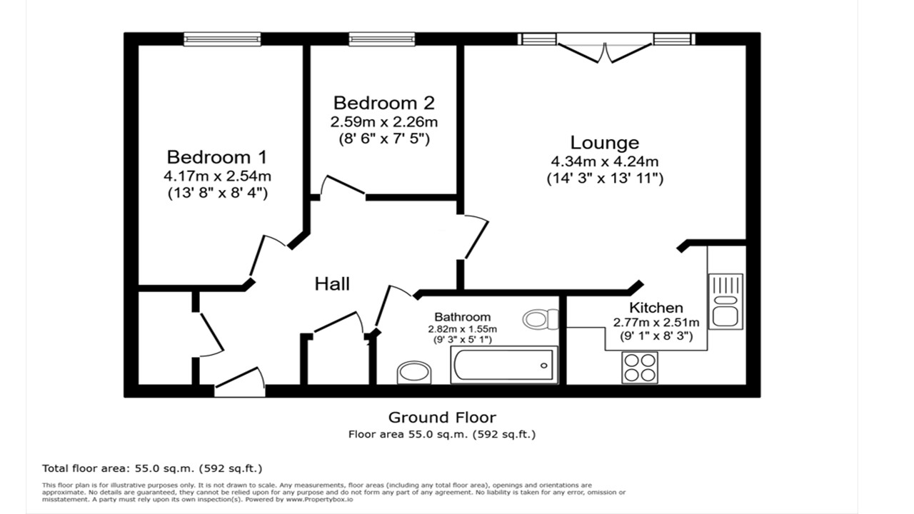 94, New Forest Way, West Yorkshire floorplan