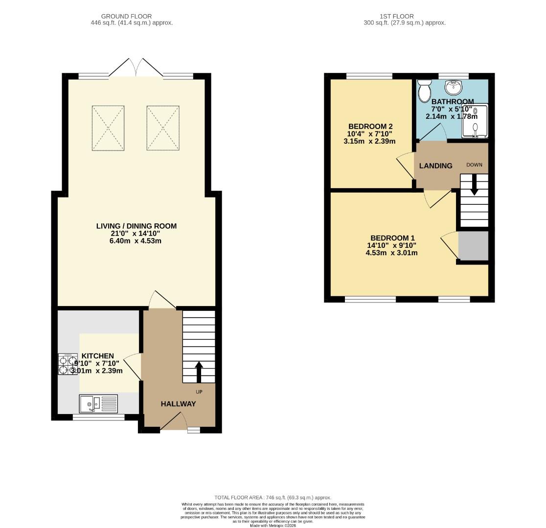 11, Dovecote Mews, Chorlton Green floorplan