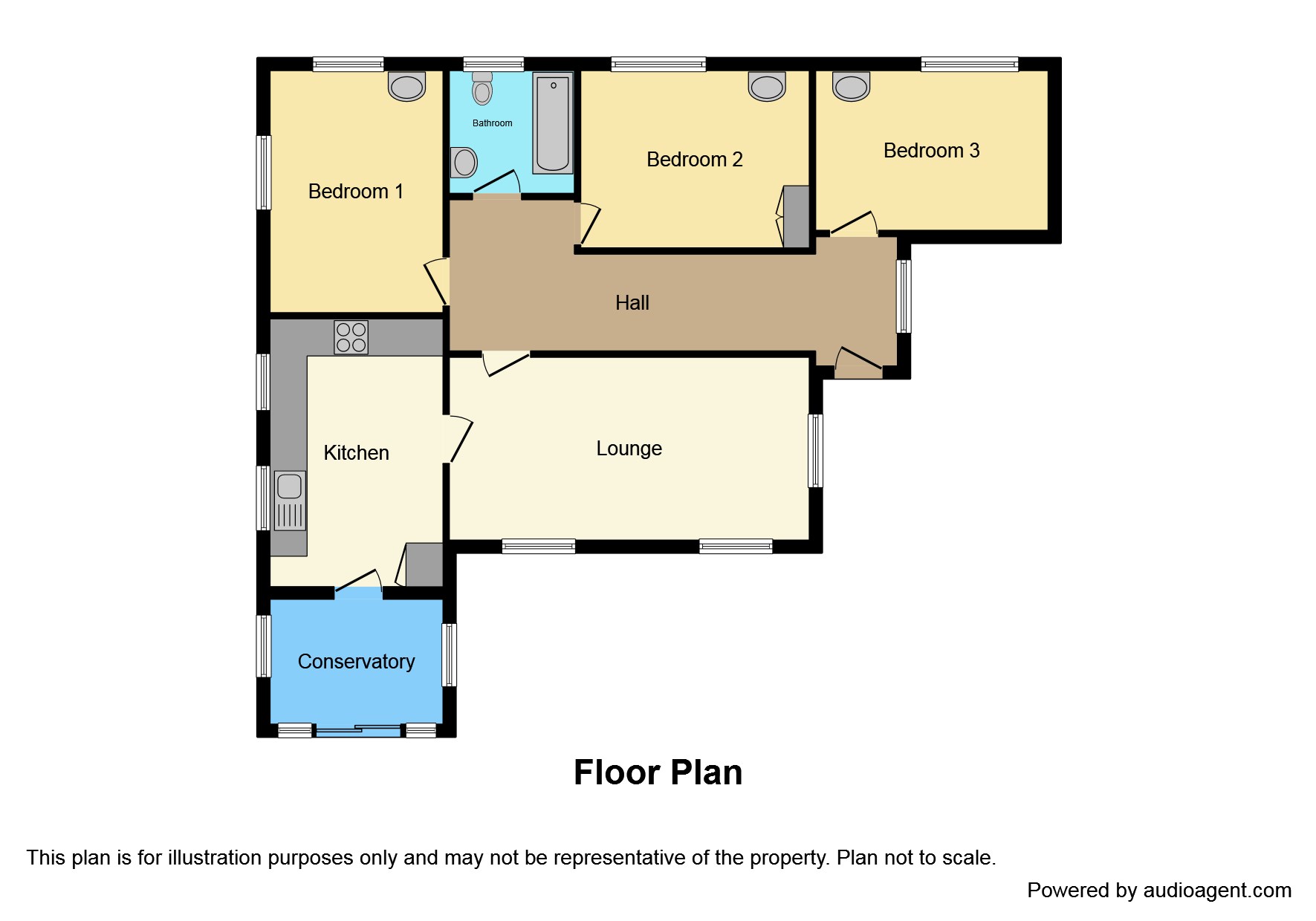 Horns Cross, Bideford EX39, 3 bedroom bungalow for sale 65772595