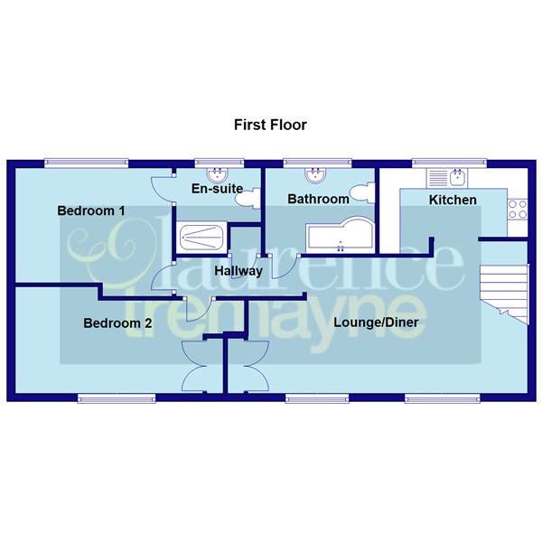 7, Ickworth Close, Northamptonshire floorplan