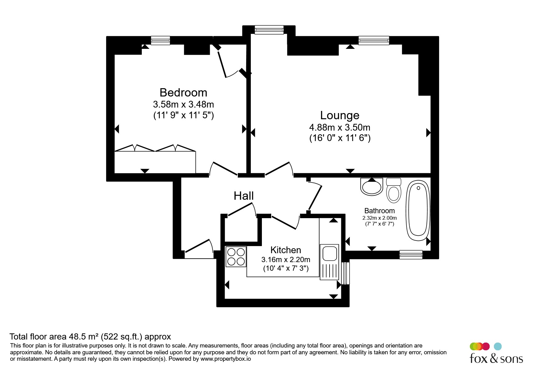 Flat 6, 30, St. Leonards Road, Bexhill-On-Sea floorplan