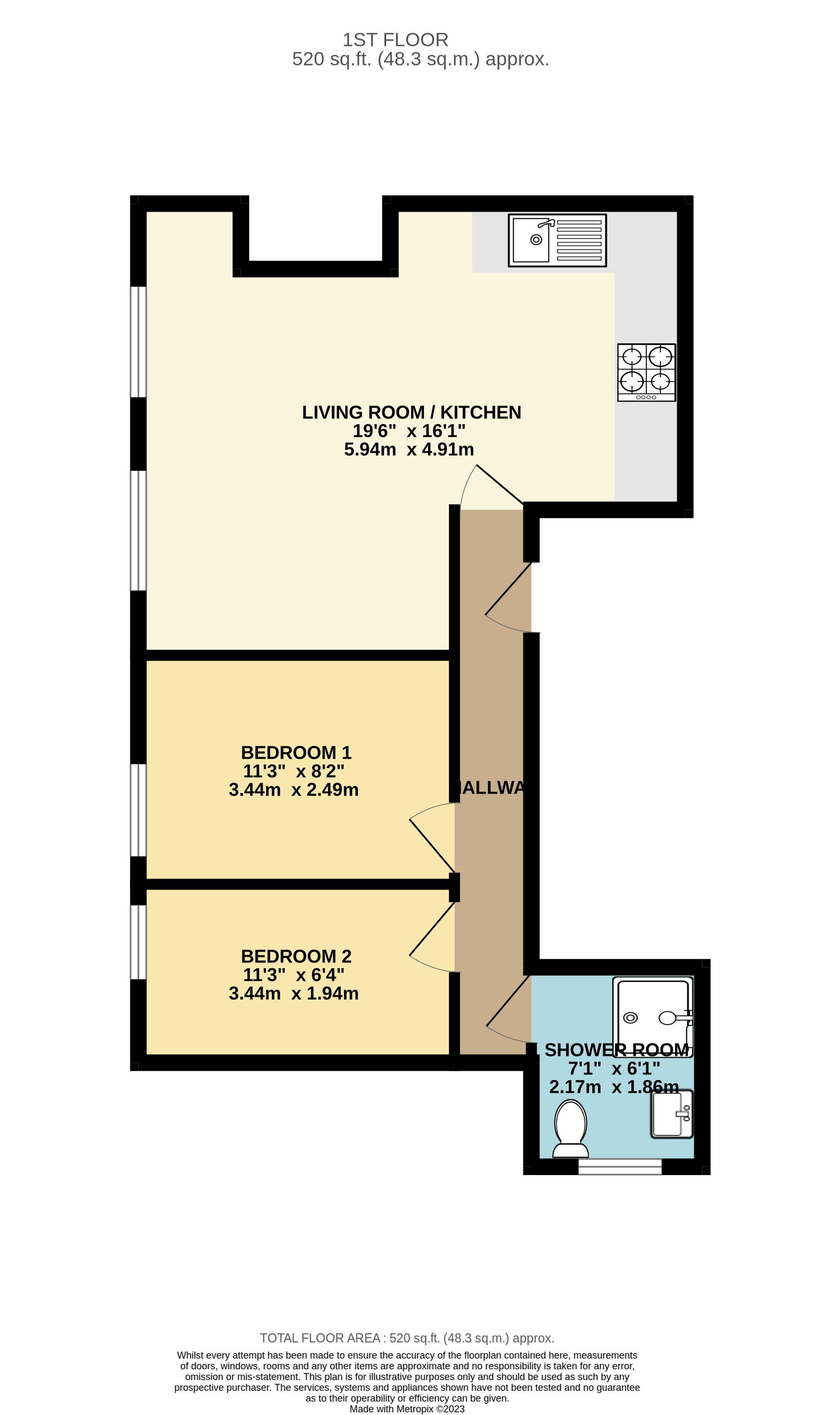 Addington Road, Reading floorplan