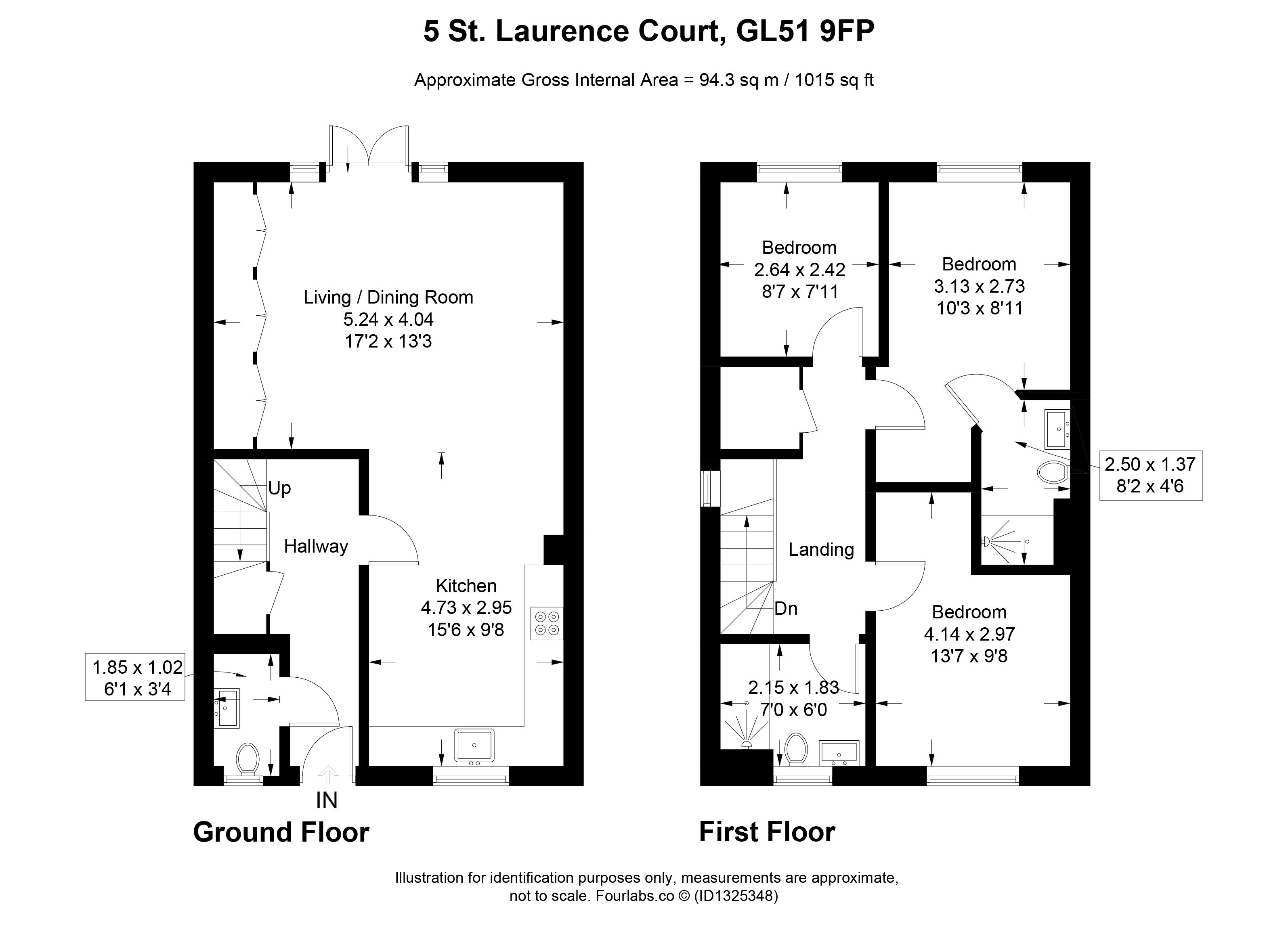 5 St Lawrence Court, Church Road, Cheltenham floorplan