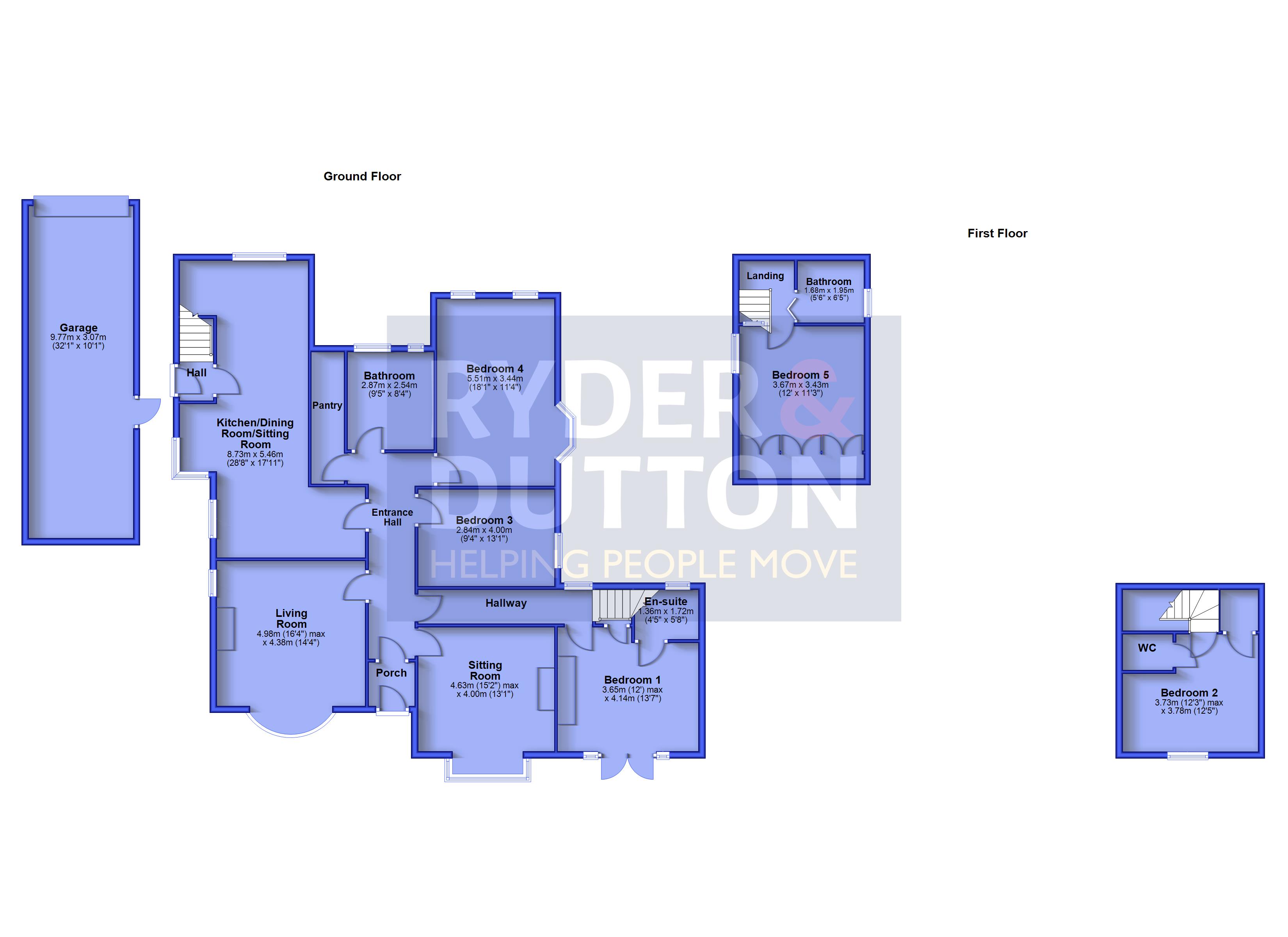 48, Beaumont Park Road, West Yorkshire floorplan
