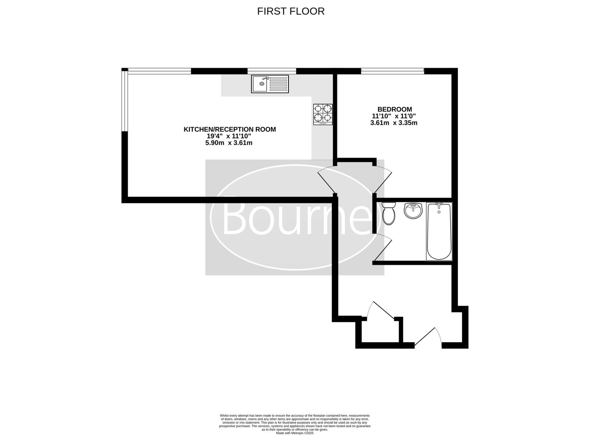 15 Wells Court,, Albert Drive, Woking floorplan