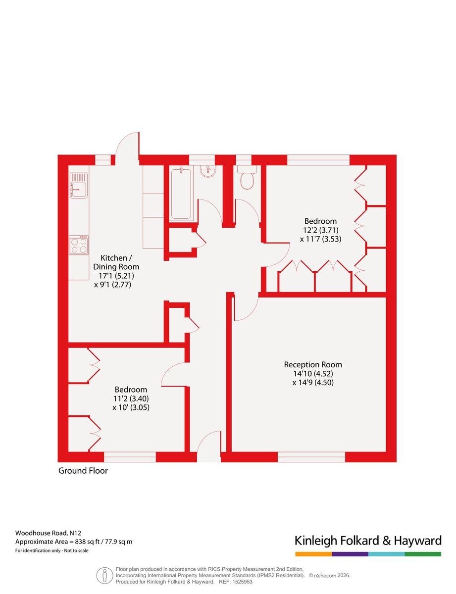 Woodhouse Road, London floorplan