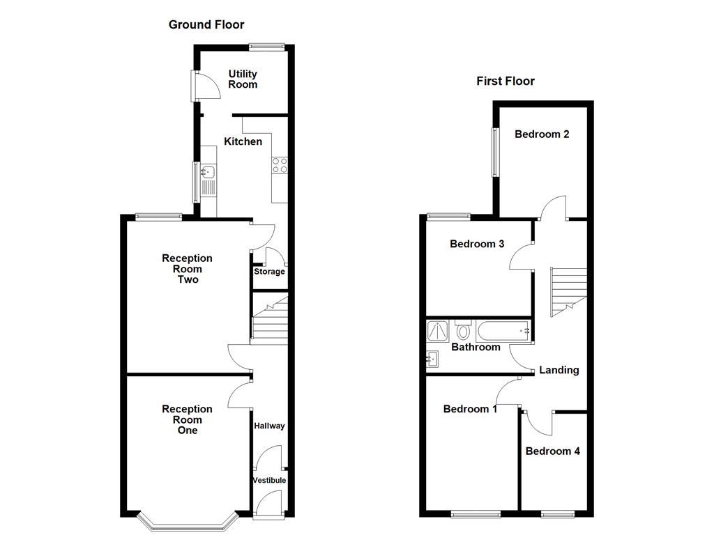 115, Blackburn Road, Accrington floorplan
