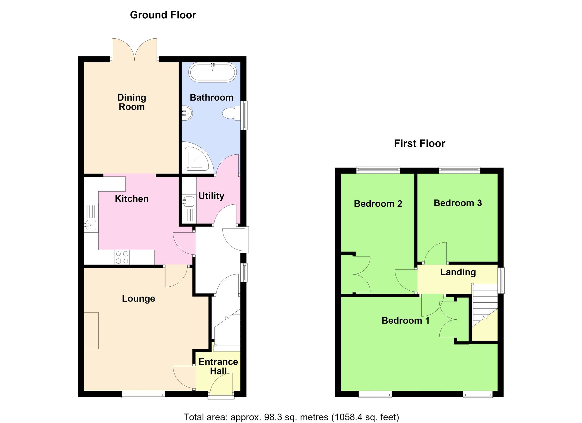 24 School Lane, Boston floorplan