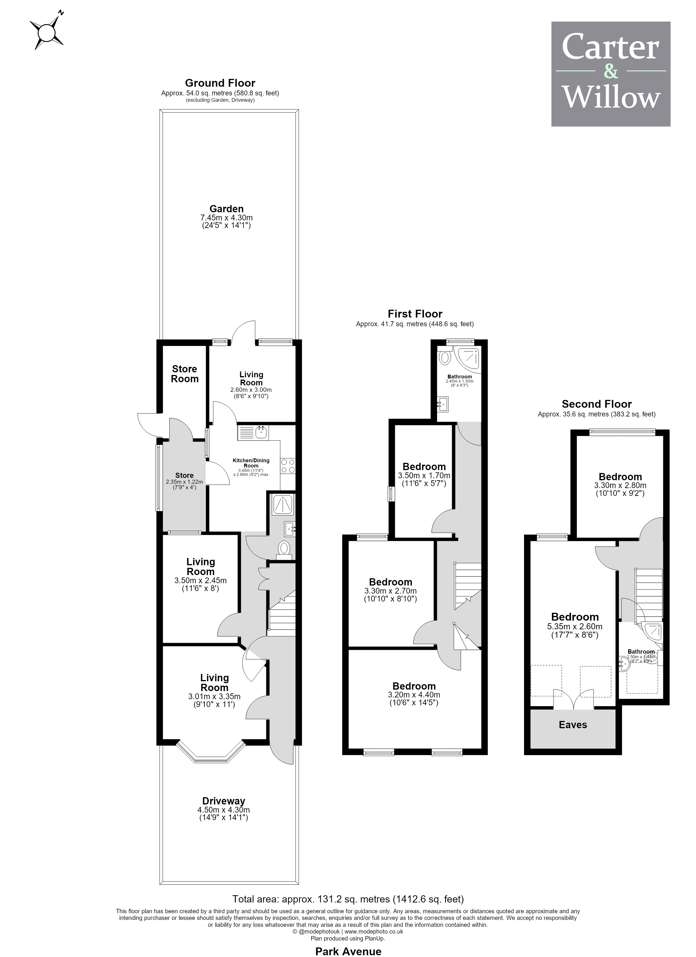 Park Avenue, Barking floorplan