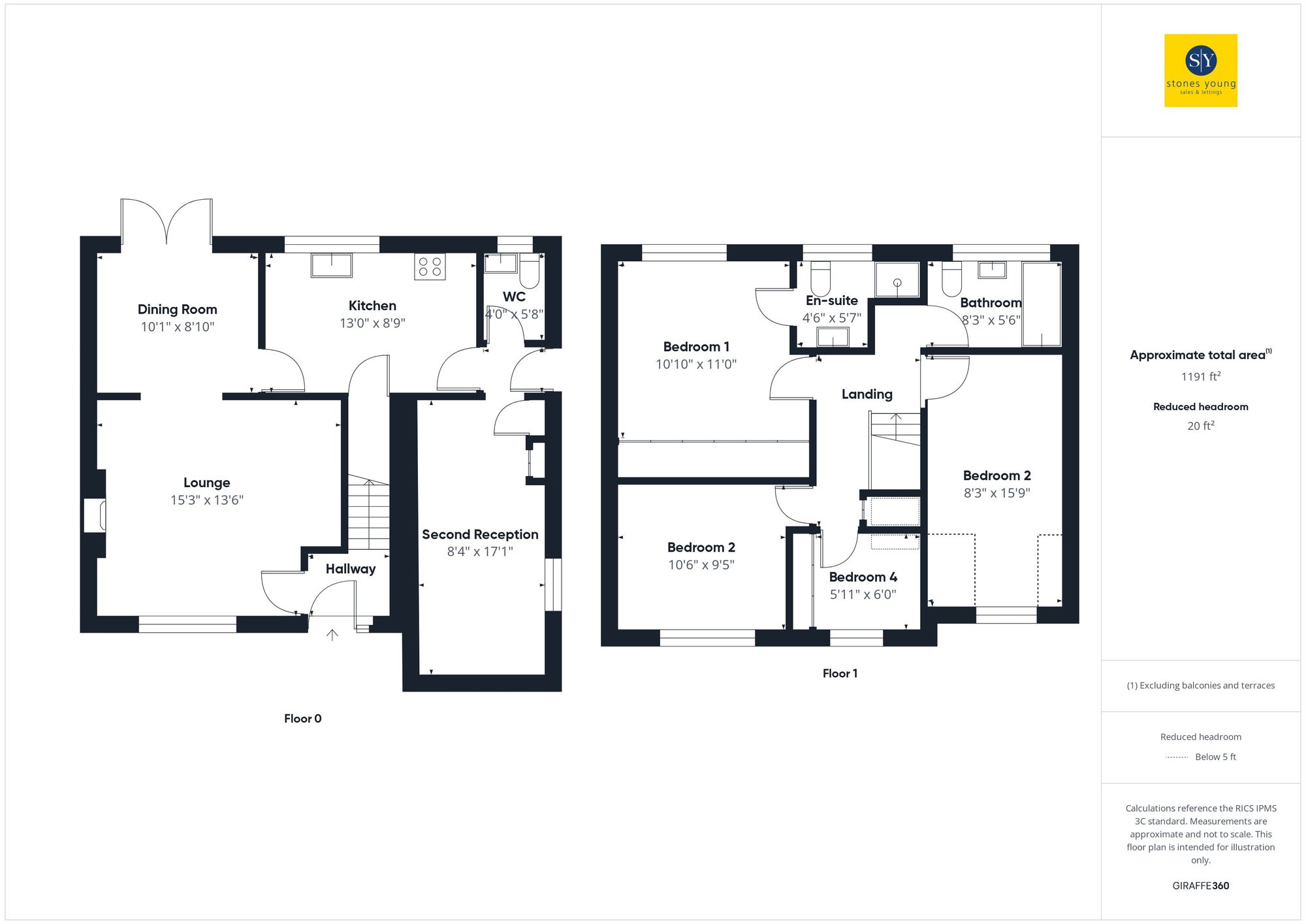 1 Showley Brook Close, Blackburn floorplan