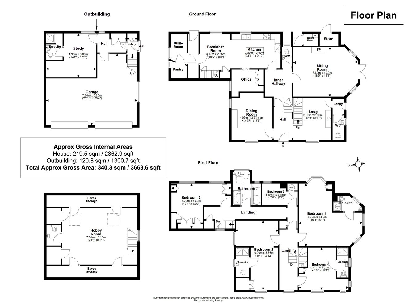 Clayhill House, Clay Hill, Lyndhurst floorplan