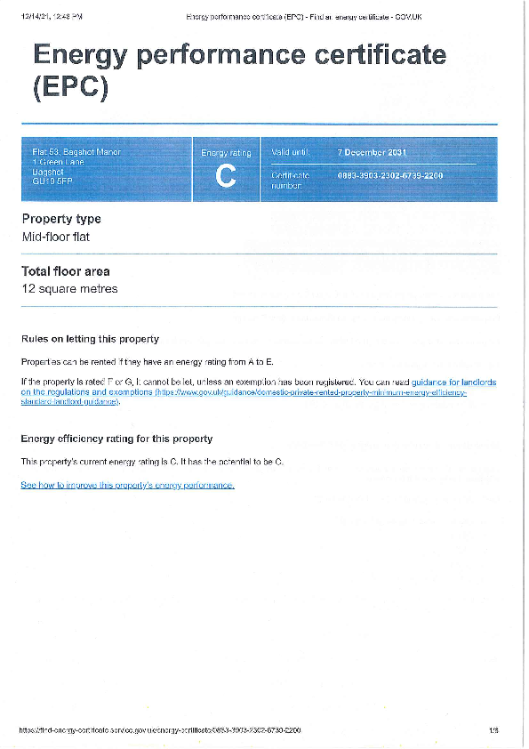 Green Lane, Bagshot GU19, 1 bedroom flat to rent 61384640 PrimeLocation