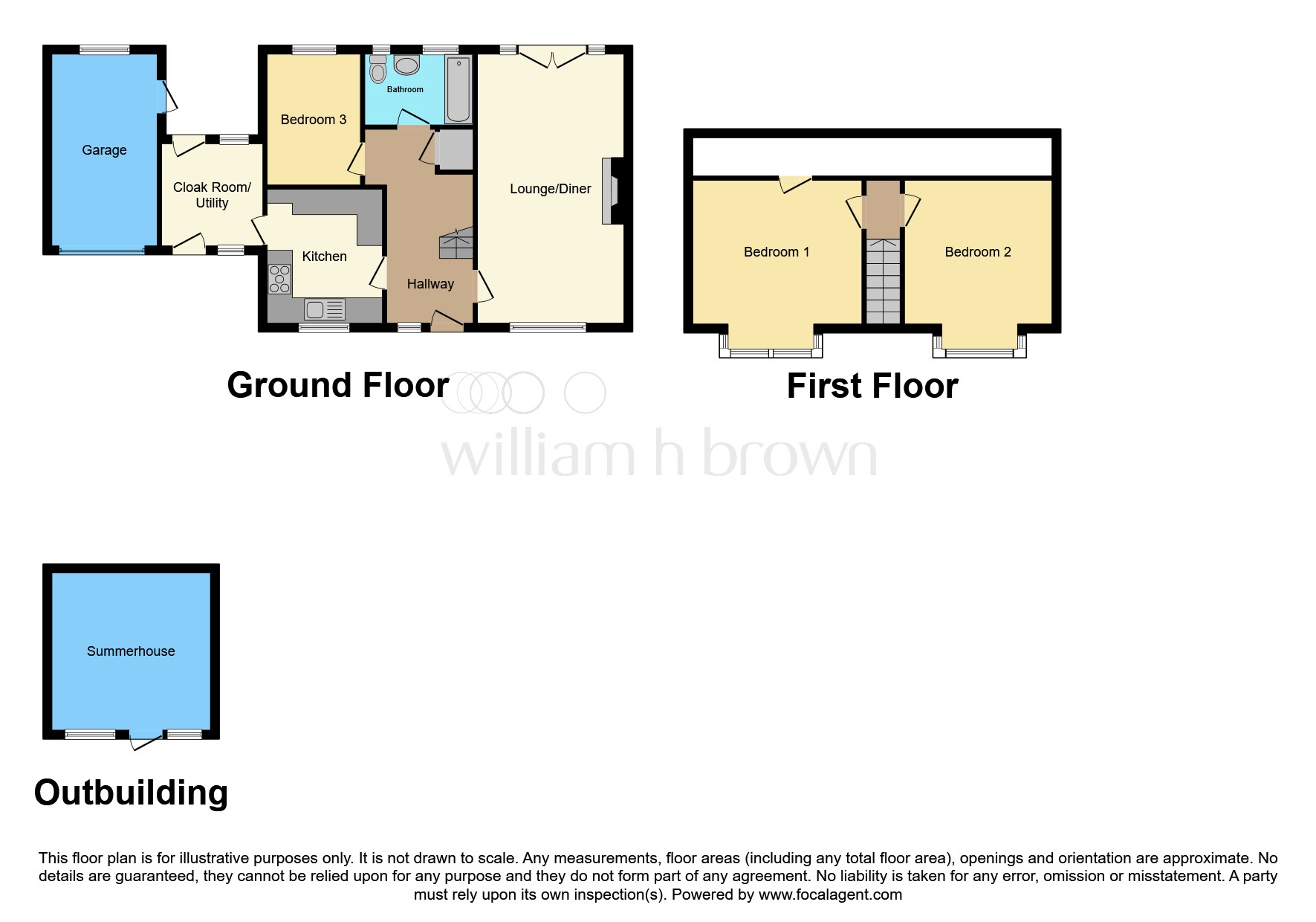 3, North Moor Drive, Doncaster floorplan